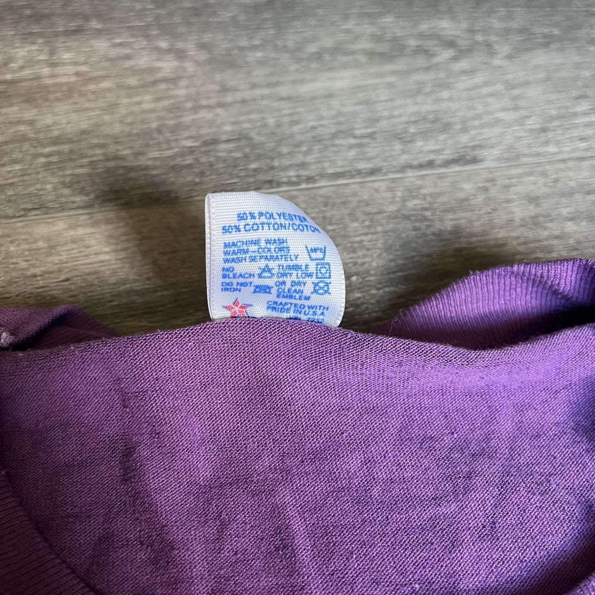 Russell Athletic × Vintage Vintage 1980s Russell Athletic Wilson Football Logo Tee 250 Size US L / EU 52-54 / 3 - 5 Thumbnail