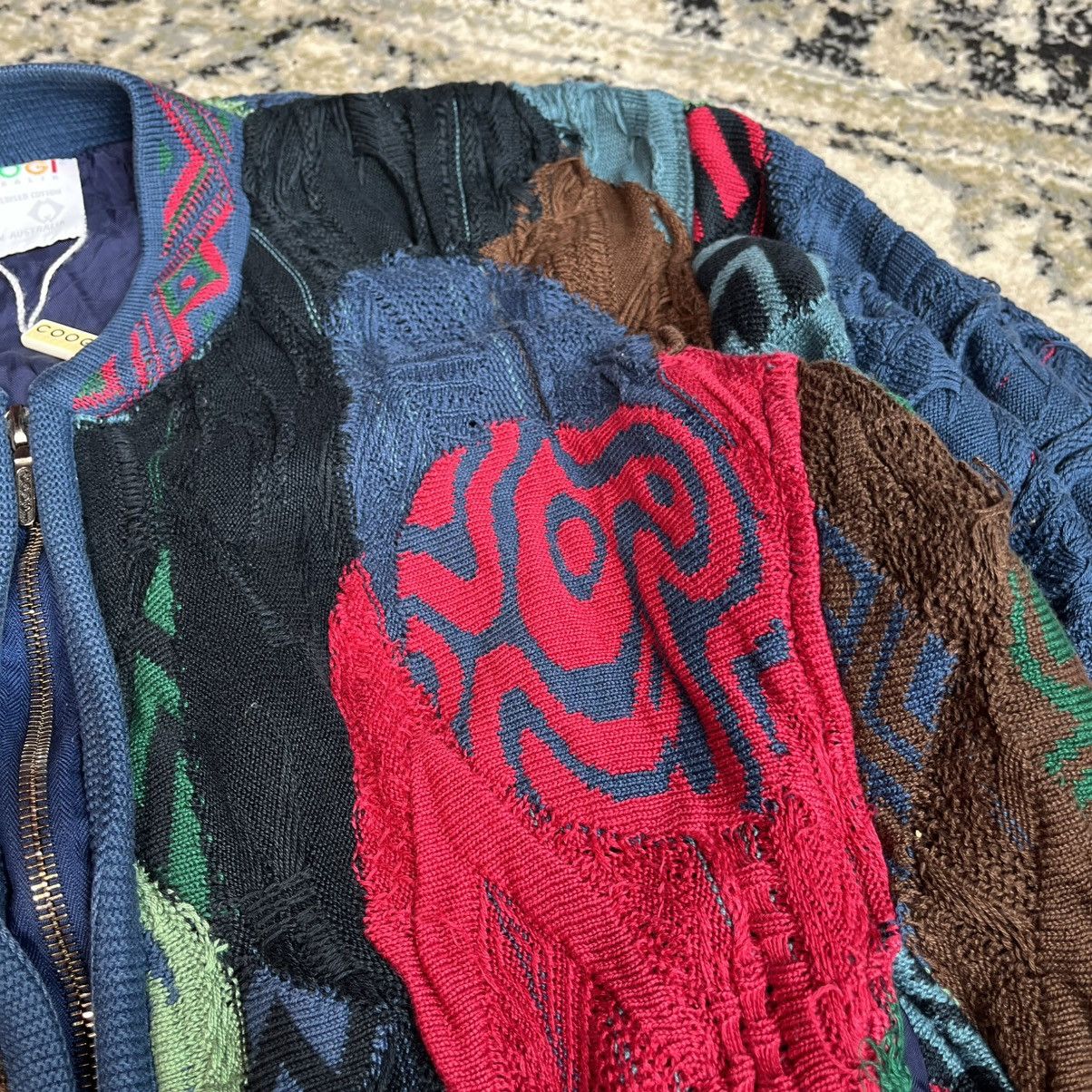 Coogi Vintage Rare Street Style Coquette Zip Up Sewn Sweater Coogi Size US S / EU 44-46 / 1 - 7 Thumbnail