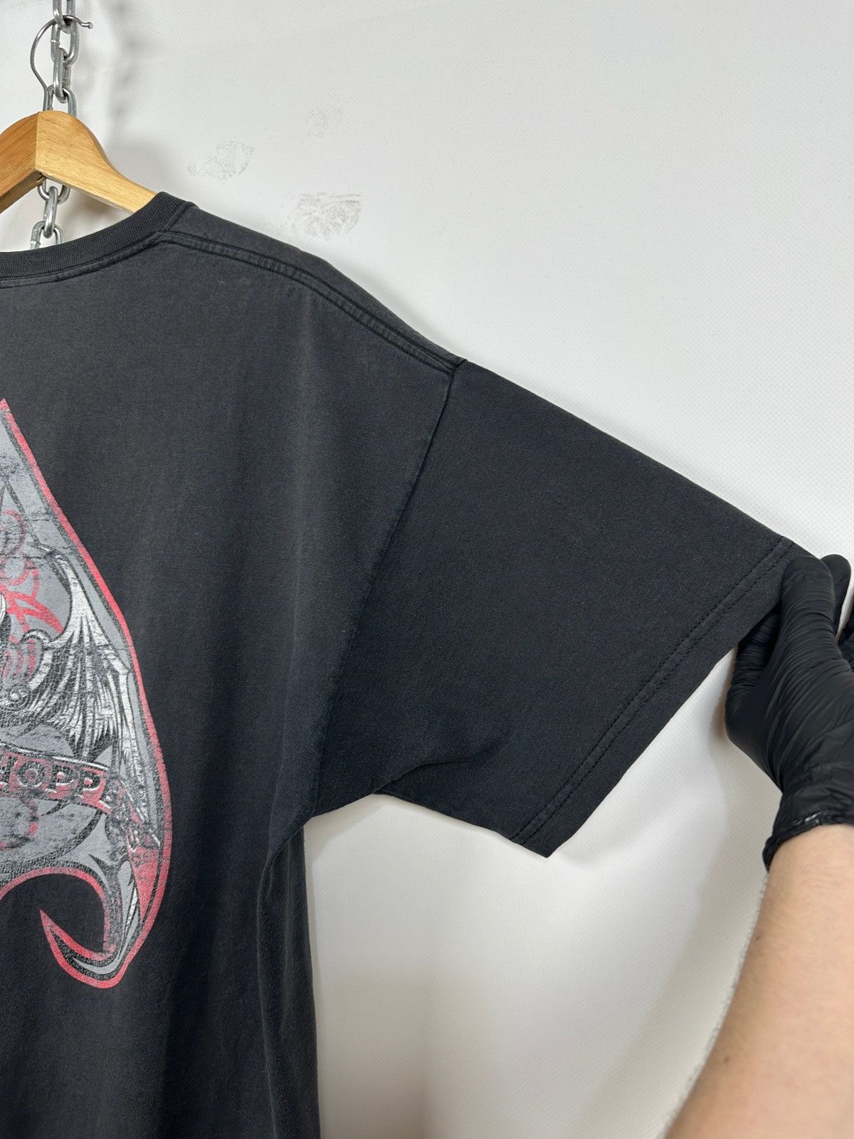 West Coast Choppers Vintage West Coast Choppers Devil Faded Black T-Shirt Size US XL / EU 56 / 4 - 8 Thumbnail
