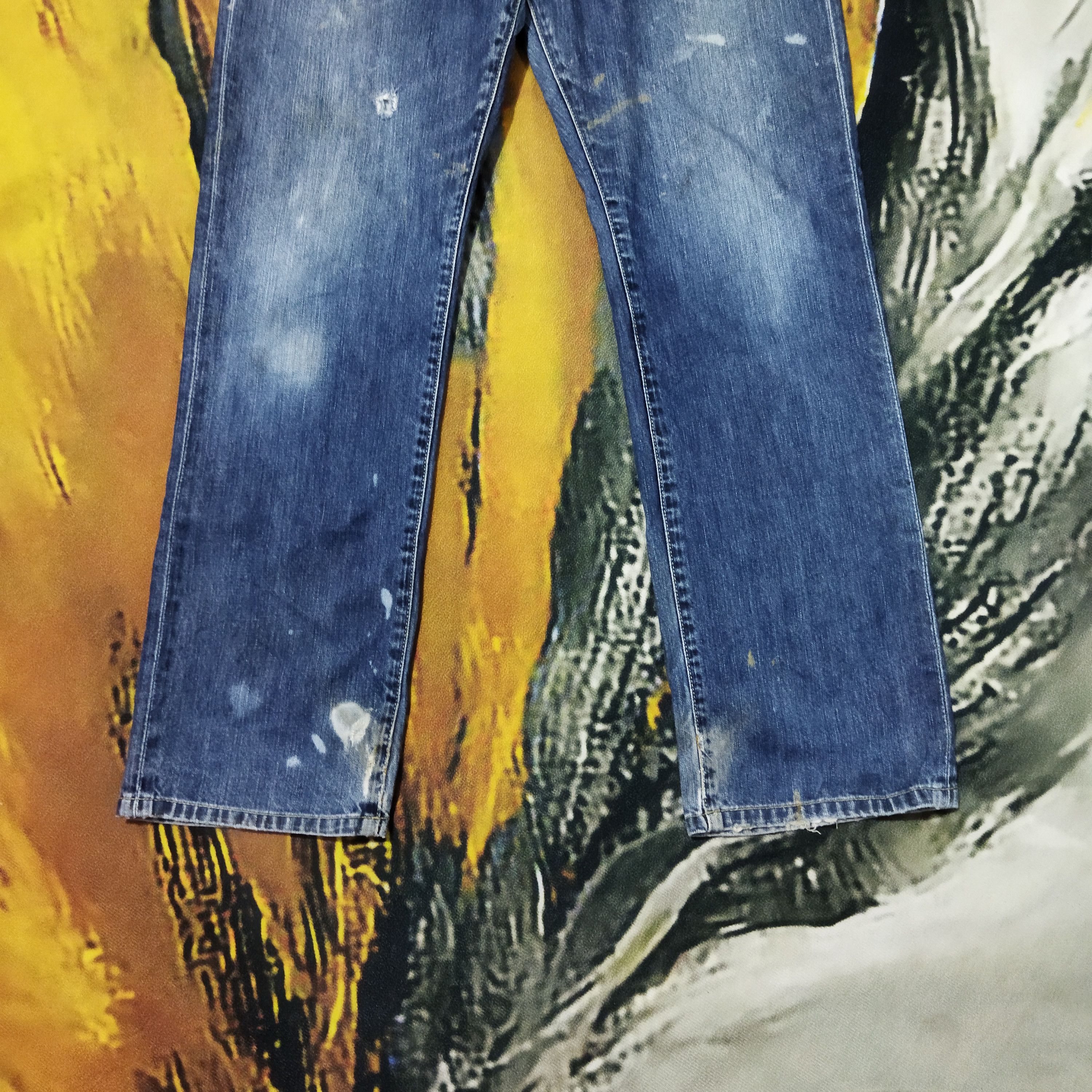 Japanese Brand × Vintage VINTAGE JAPANESE BRAND DISTRESSED BLUE JEANS PANTS Size US 34 / EU 50 - 3 Thumbnail