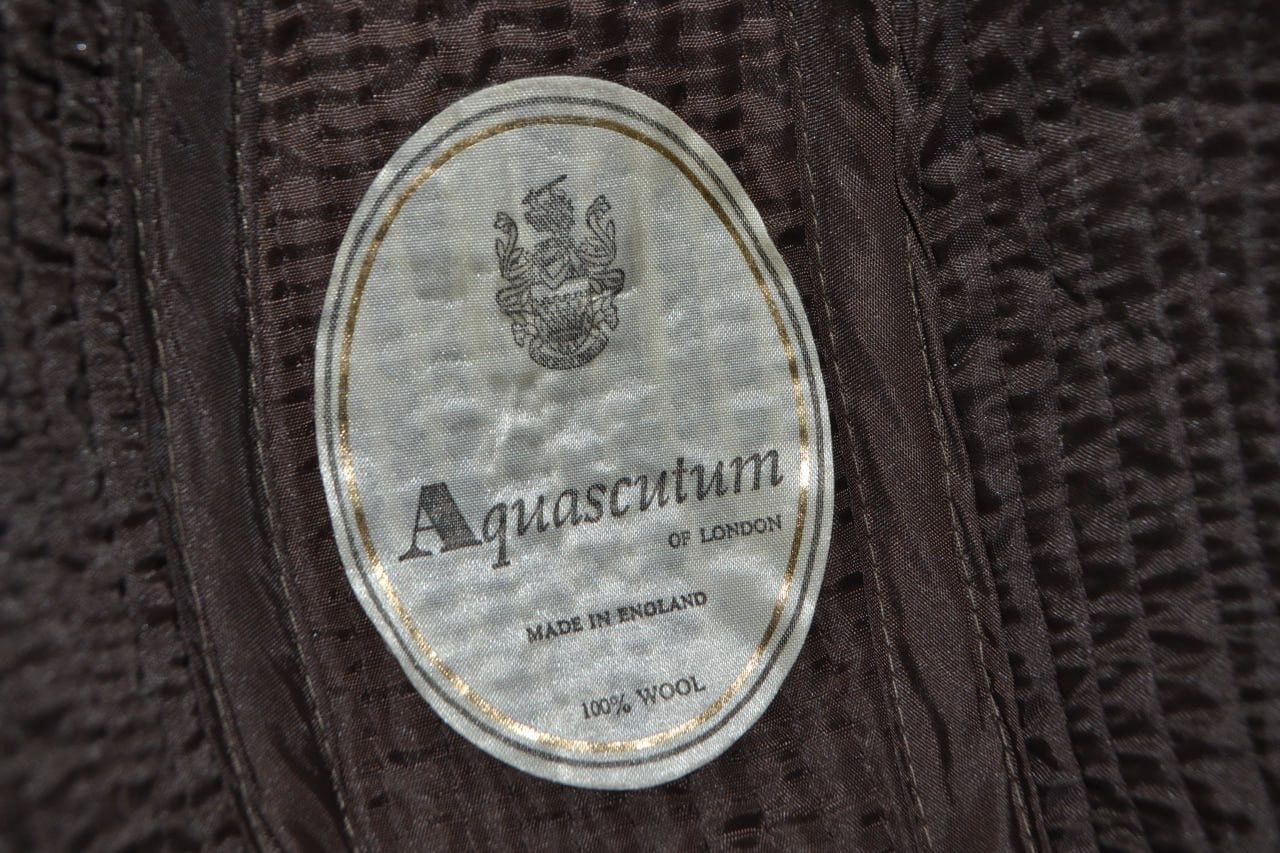 Aquascutum × Vintage AQUASCUTUM LONDON HOUSE CHECK TRILBY STYLE VINTAGE HAT Size ONE SIZE - 8 Thumbnail