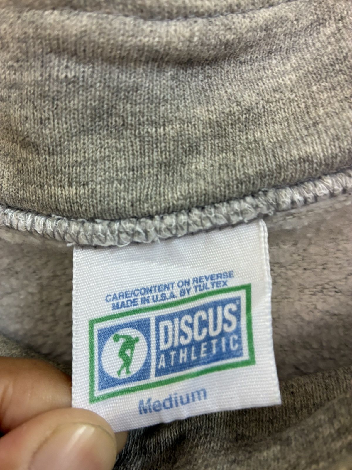 Vintage Vintage 80a Discus plain sweatshirt Size US M / EU 48-50 / 2 - 4 Thumbnail
