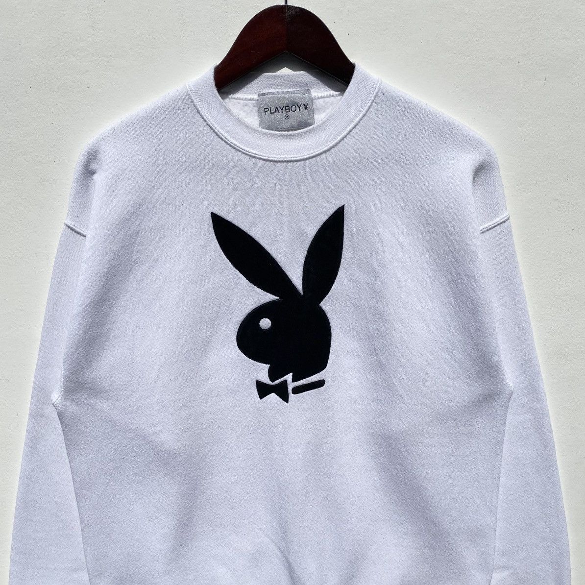 Playboy Vintage 90s Play Boy Sweatshirt Play Boy Velvet Logo Size US M / EU 48-50 / 2 - 5 Thumbnail