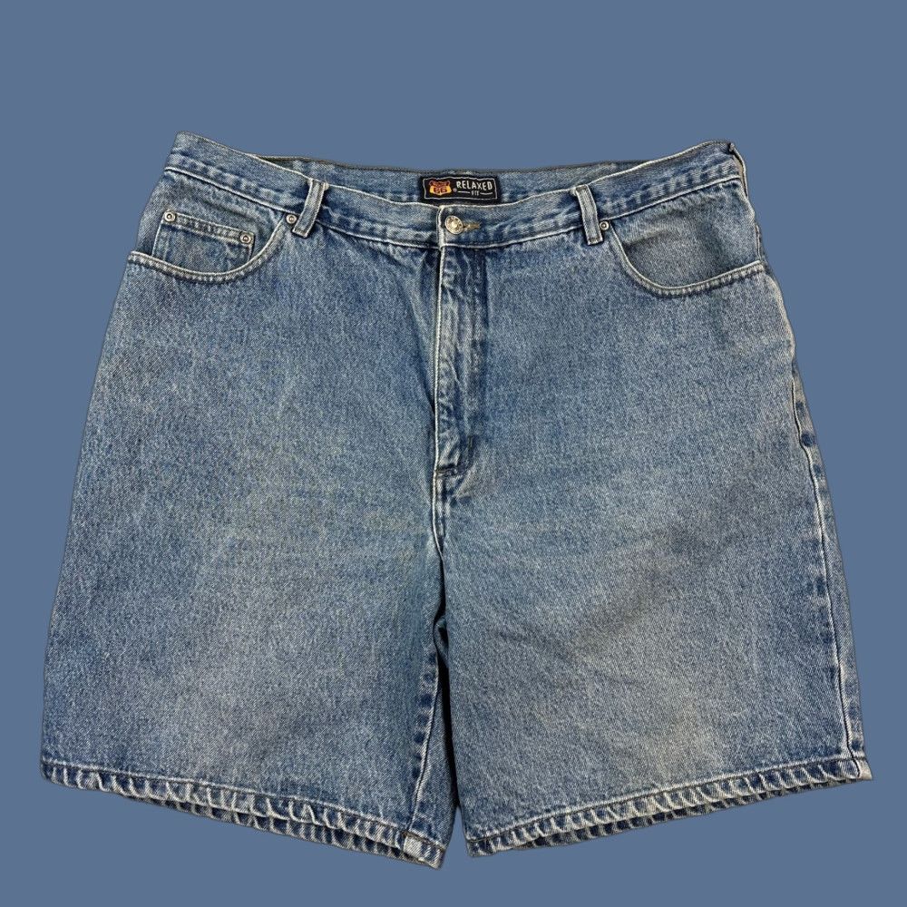 Route 66 Vintage Route 66 Shorts Mens 40 Stone Wash Denim Relaxed Fit Jorts Y2K Bermuda Casual 90s Mens Size US 40 / EU 56 - 1 Thumbnail