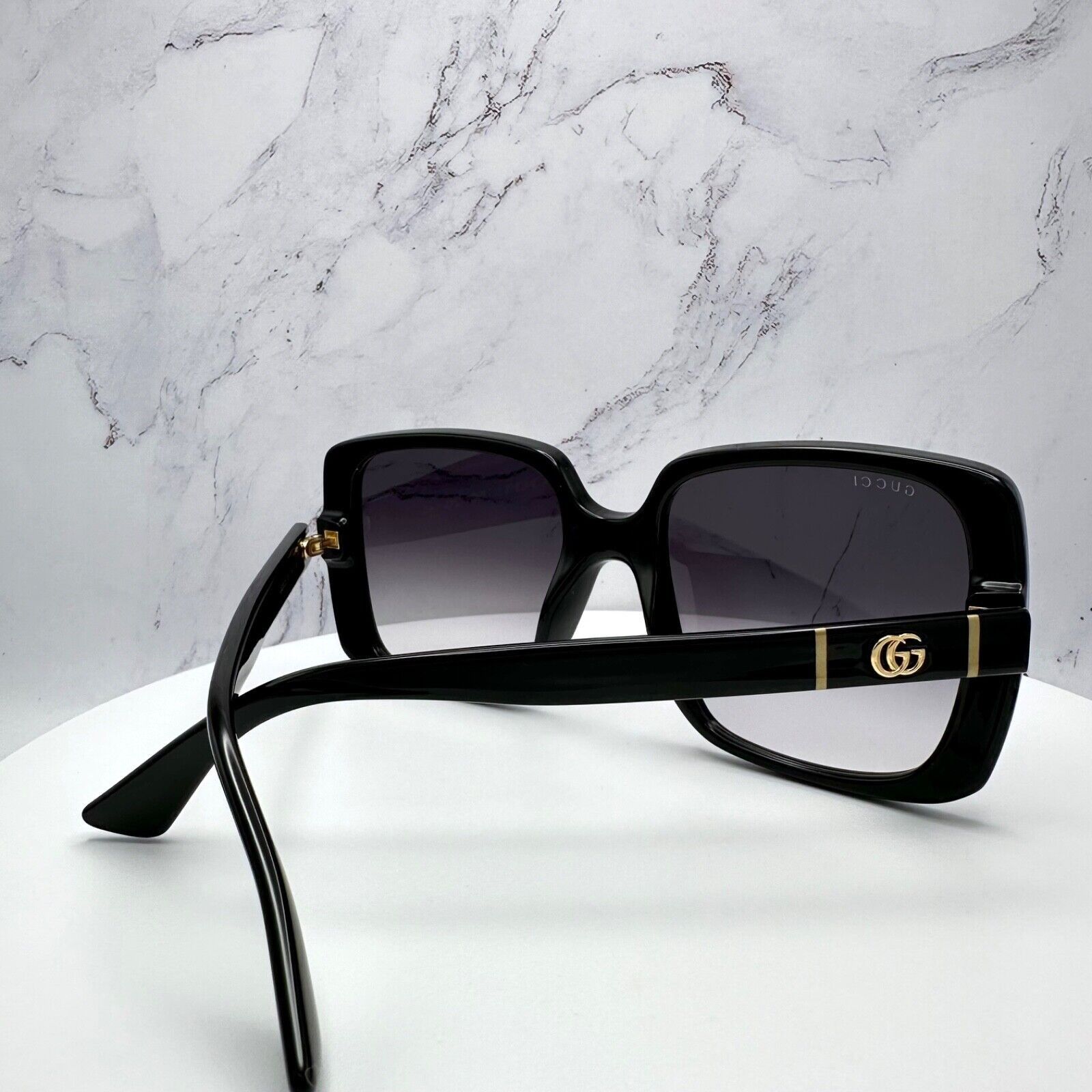 Gucci New Gucci Sunglasses Black Square Size ONE SIZE - 10 Thumbnail