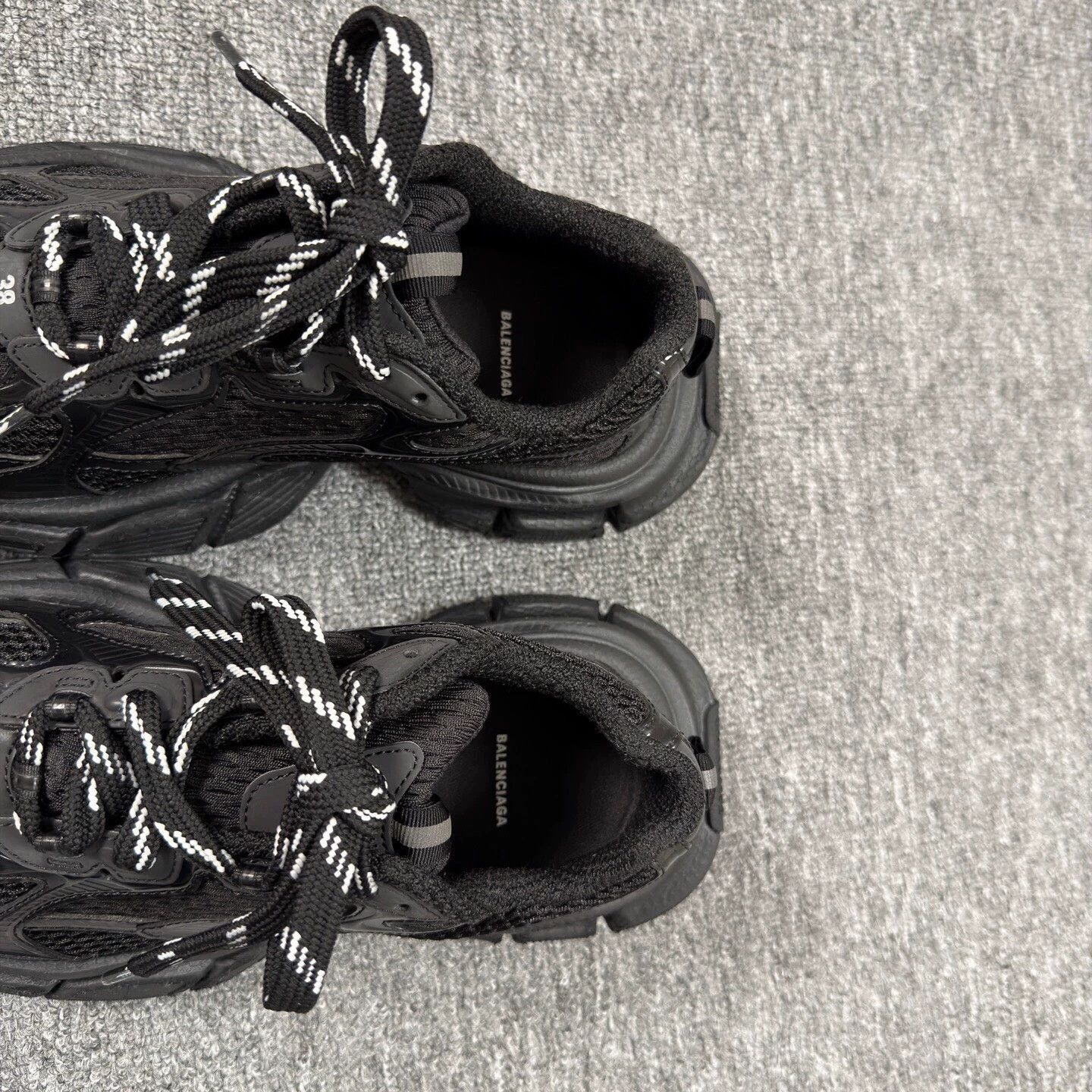 Balenciaga Balenciaga 3XL Black 38 Tried On Sneakers Size US 8 / IT 38 - 5 Thumbnail