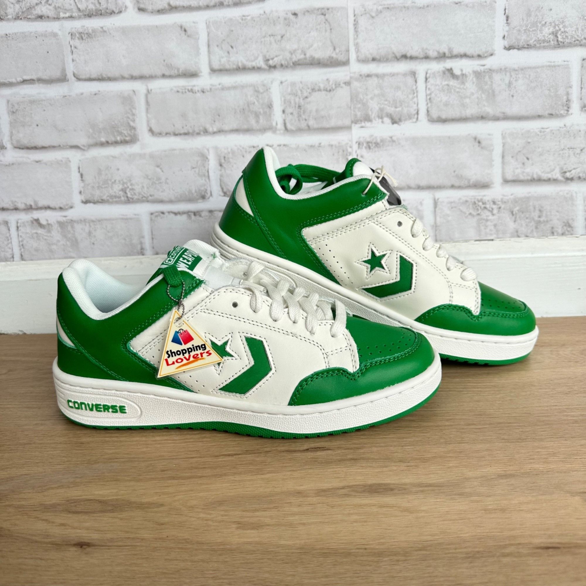 Converse ⭐Converse Weapon OX Low Green White Size 8.5 Men's Shoes Sne Size US 8.5 / EU 41-42 - 3 Thumbnail