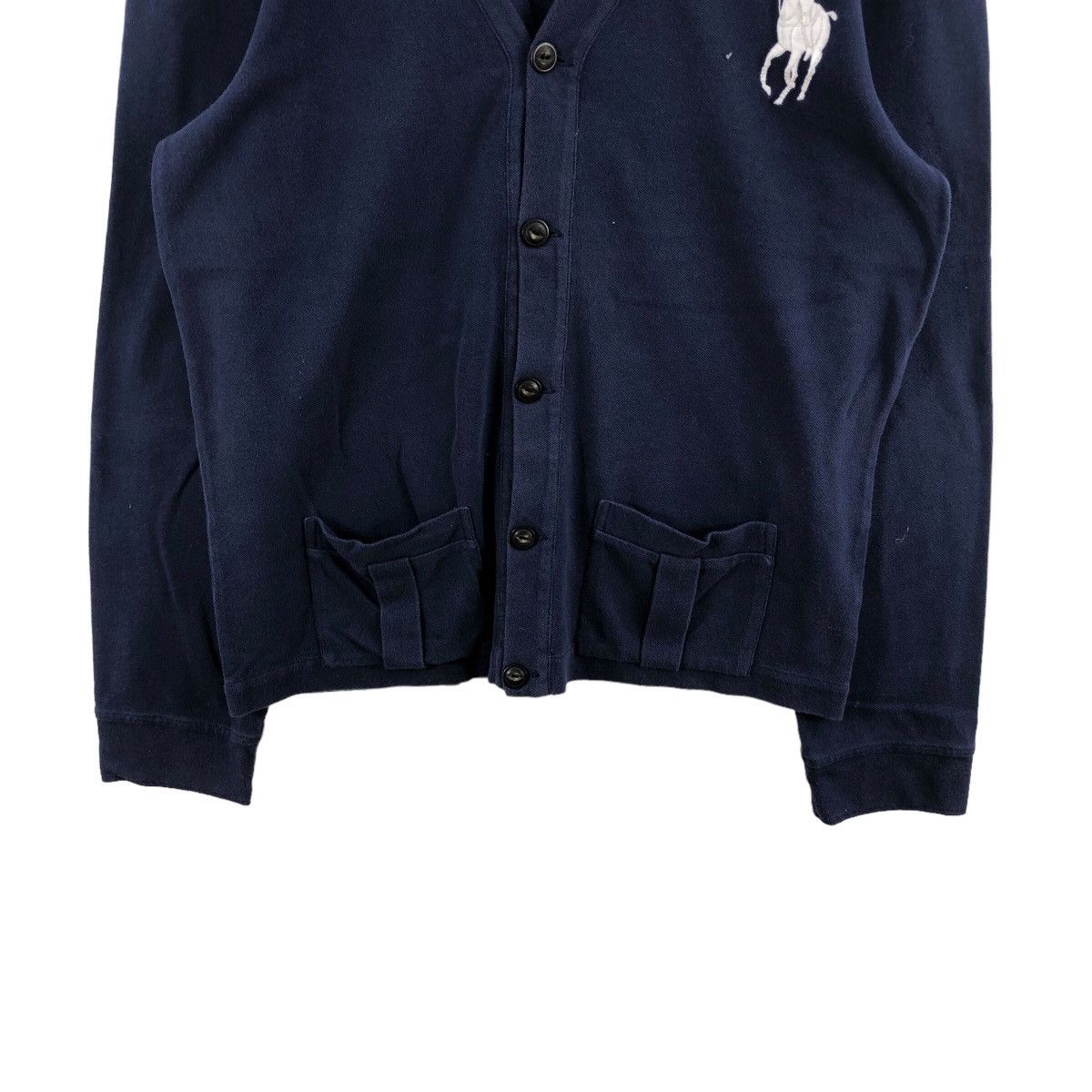 Polo Ralph Lauren × Vintage Pick!! Vtg POLO RALPH LAUREN Big Pony Embroidery Cardigan Size US M / EU 48-50 / 2 - 4 Thumbnail