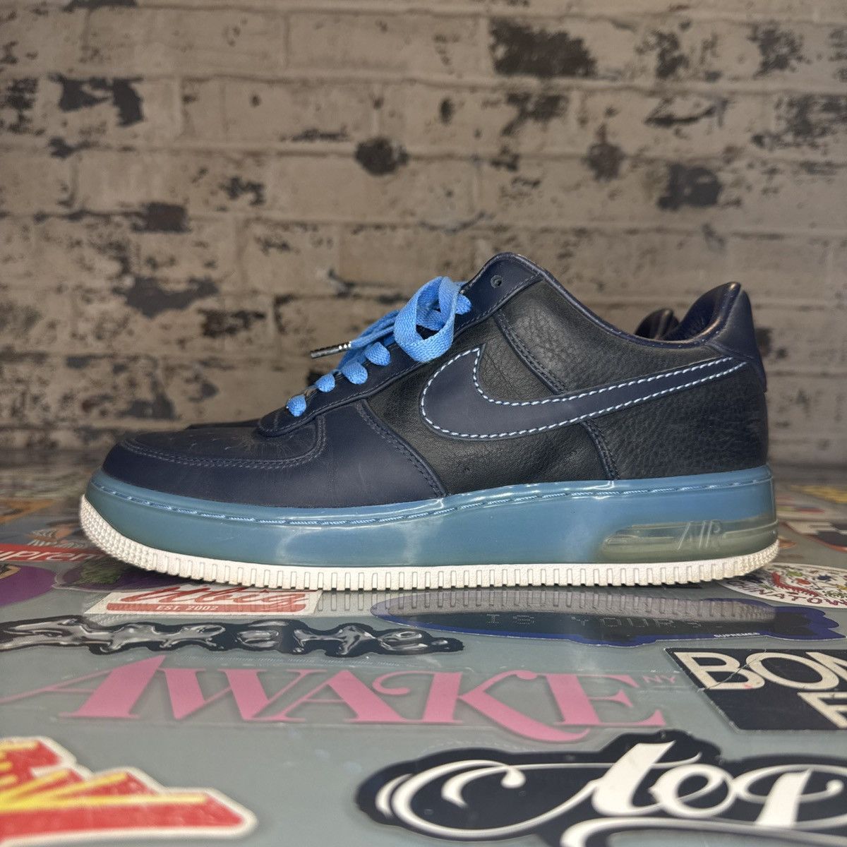 Nike Nike Air Force 1 Low SPRM Max Air Obsidian Sz 9.5 316666-442 Size US 9.5 / EU 42-43 - 1 Thumbnail