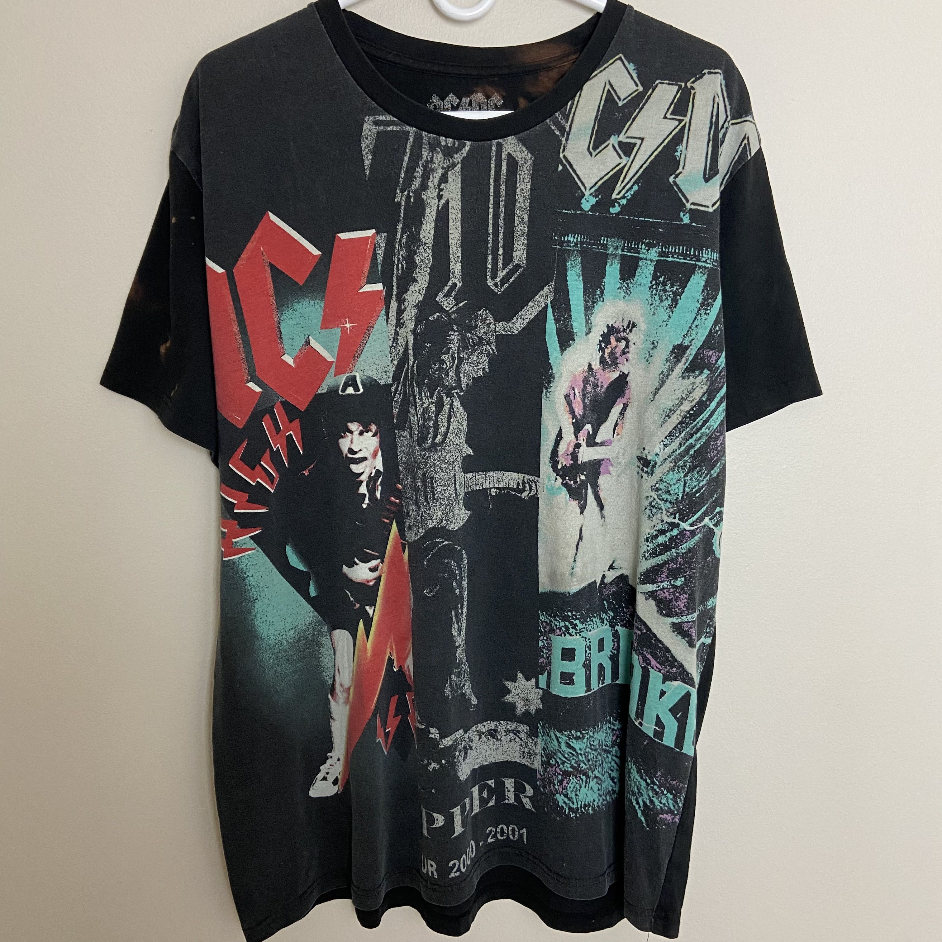 Ac/Dc × Band Tees AOP AC/DC Tee | Grailed