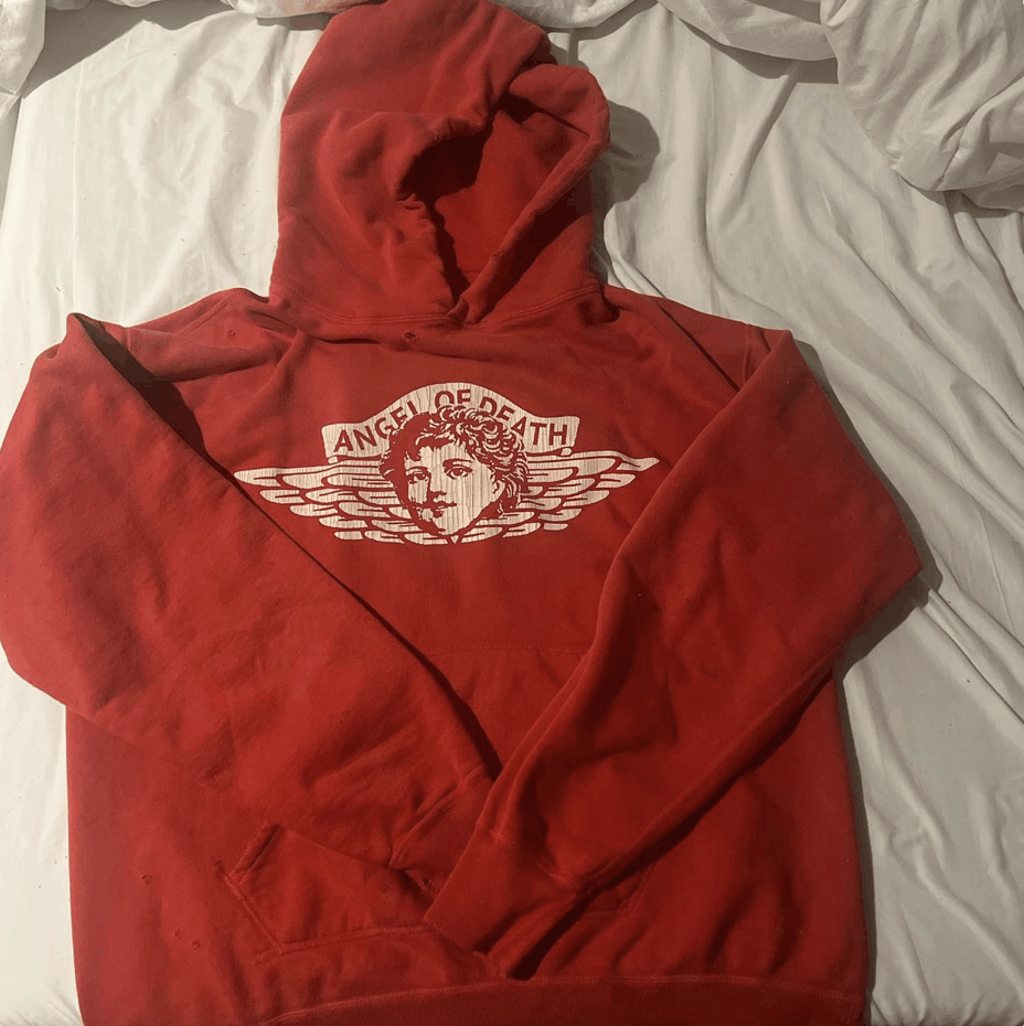 セント マイケル - ©️SAINT Mxxxxxx | ANGEL HOODIE-Red-Sの通販