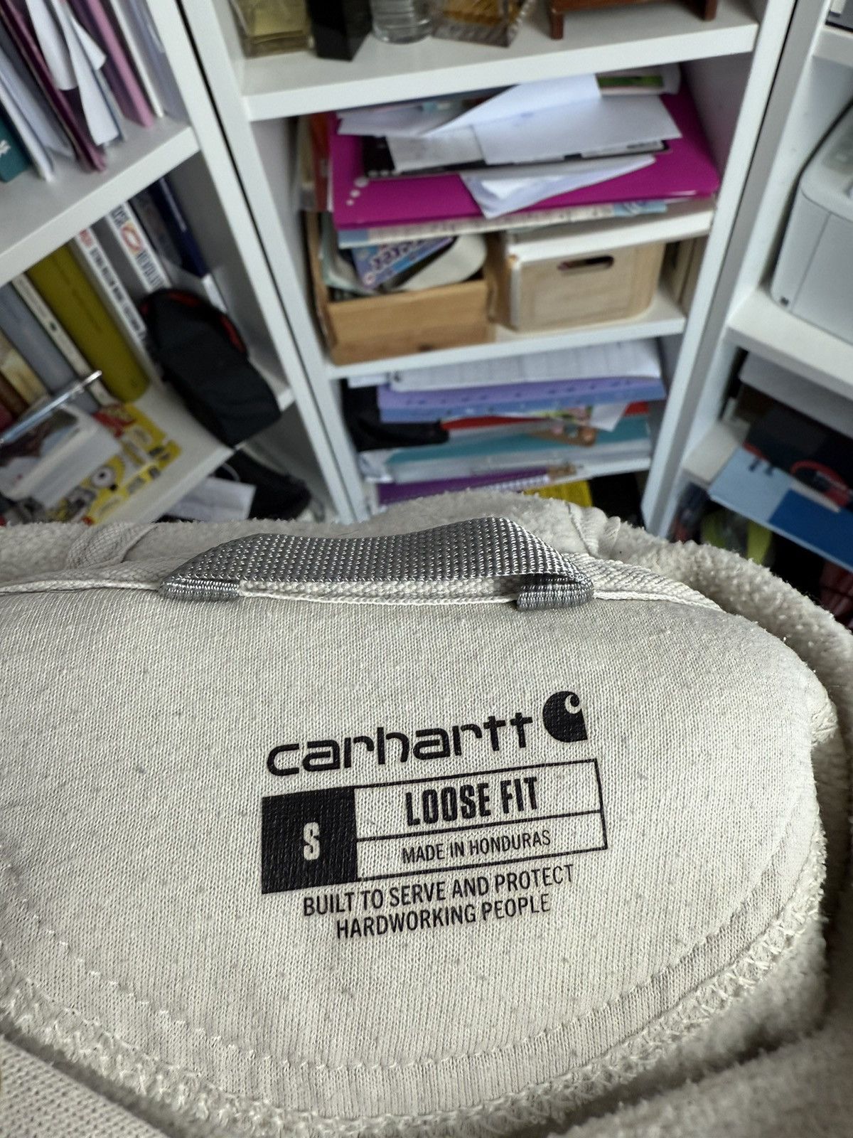Carhartt × Carhartt Wip Vintage y2k Carhartt big logo loose fit hoodie S skate boxy Size US S / EU 44-46 / 1 - 6 Thumbnail