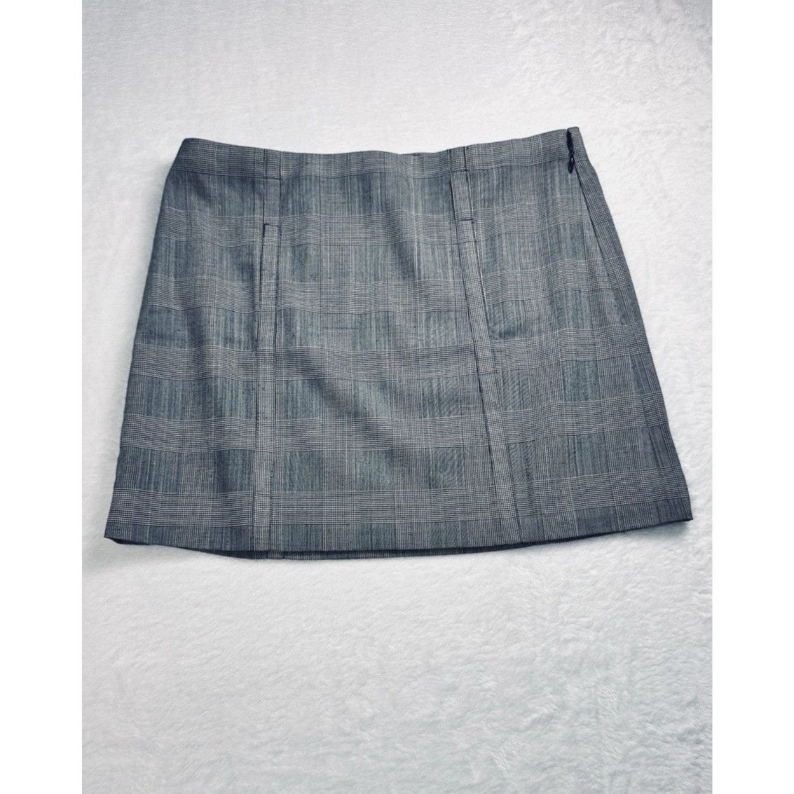 J.Crew J.Crew Womens Mini Skirt In Glen Plaid Italian Wool Blend Sz Size 28" / US 6 / IT 42 - 4 Thumbnail