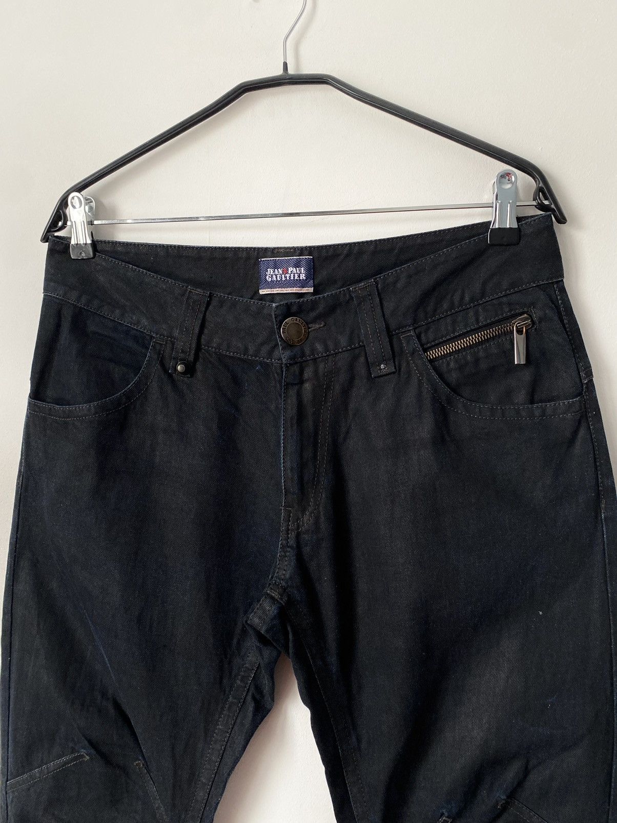Jean Paul Gaultier Jean Paul Gaultier Waxed Denim Jeans Size:32 Size US 32 / EU 48 - 2 Thumbnail