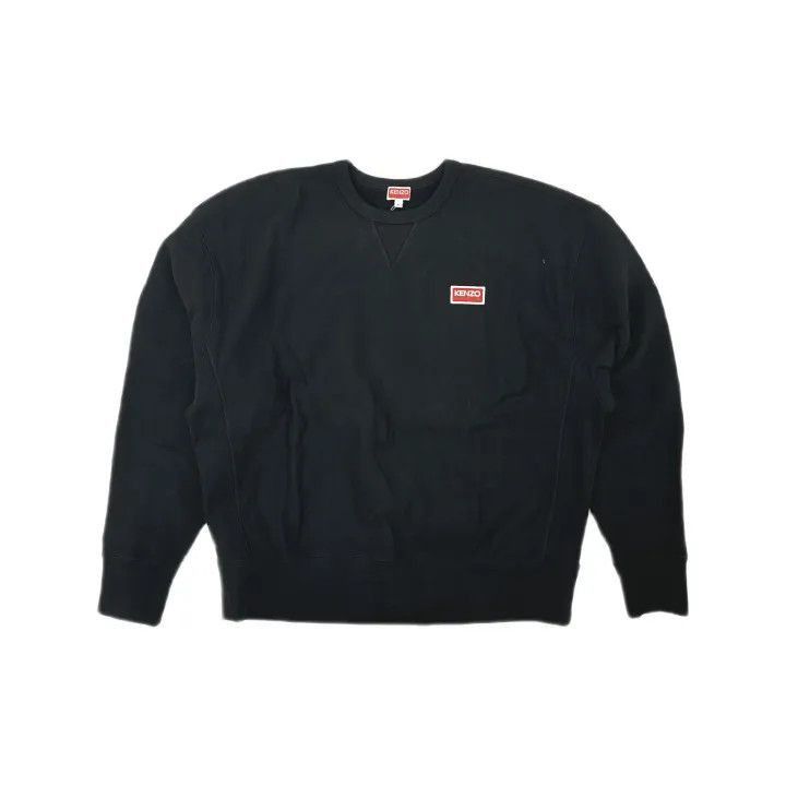 Kenzo KENZO SS23 Black Logo Print Long Sleeve Sweatshirt -2507 Size US XL / EU 56 / 4 - 2 Thumbnail
