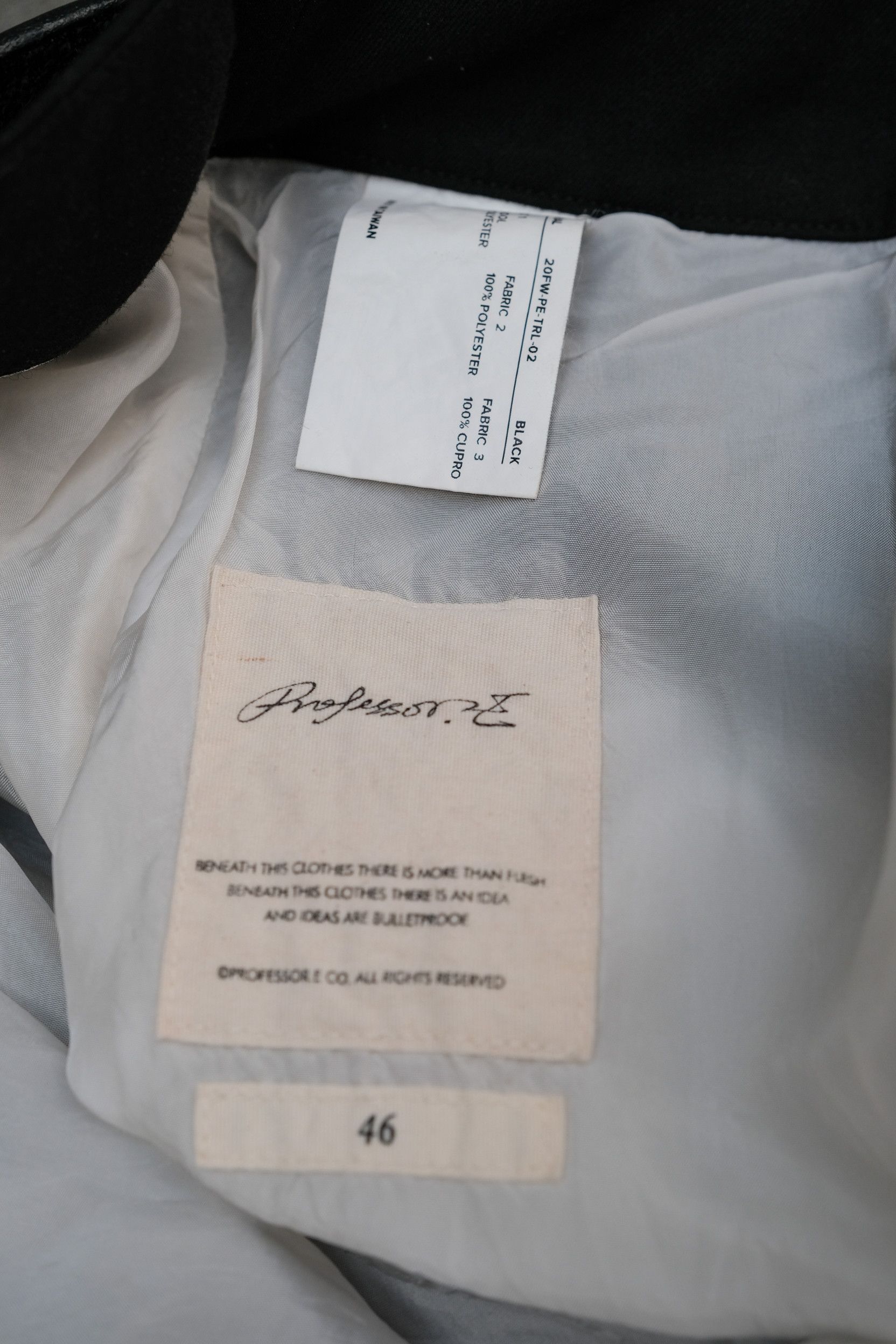 Professor.E Professor.E 20FW Velvet Stripe Trousers Size US 30 / EU 46 - 7 Thumbnail