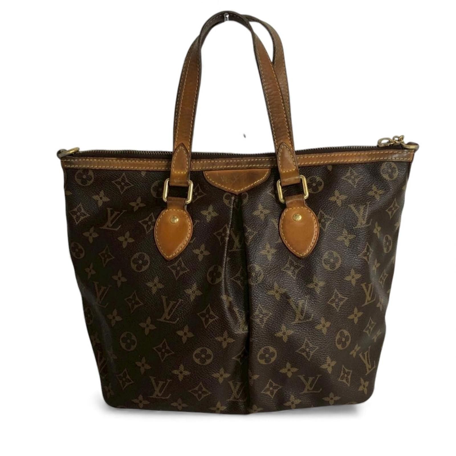 Louis Vuitton Louis Vuitton - Monogram Canvas Handbag Tote Size ONE SIZE - 2 Thumbnail
