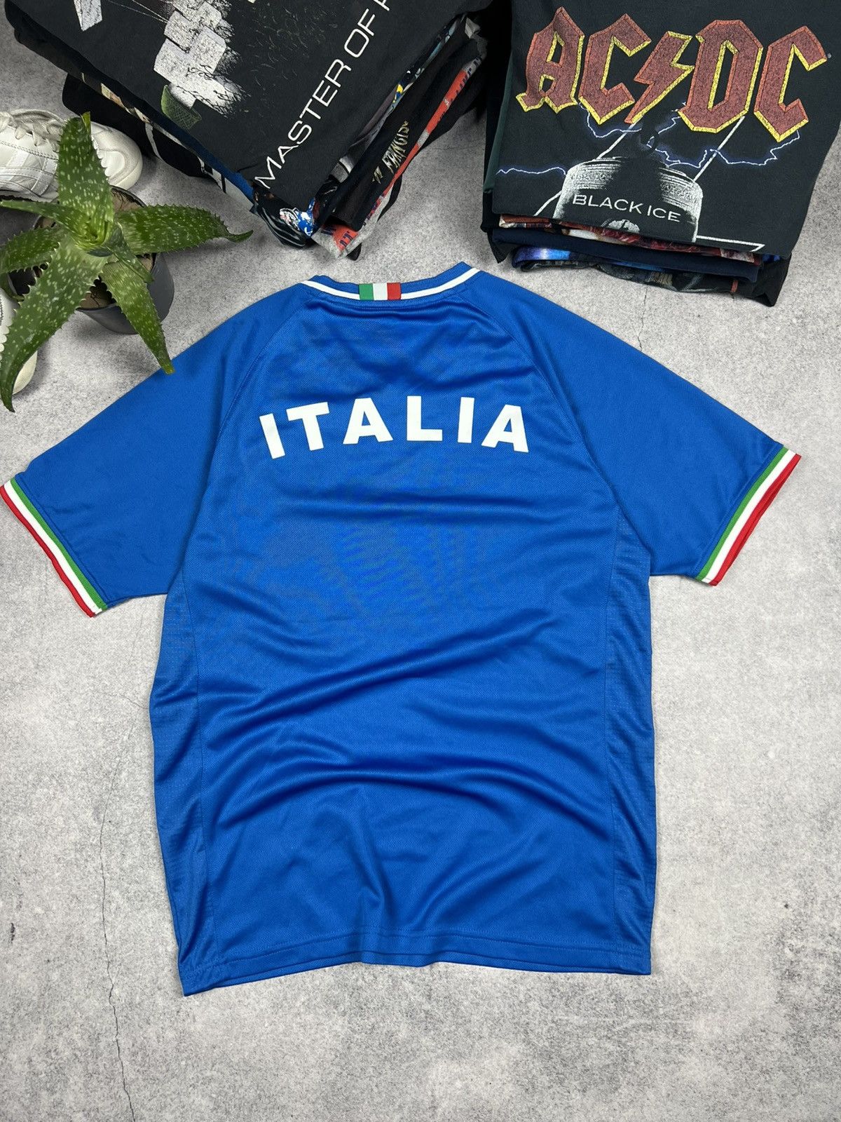 Vintage Vintage Retro Replica Italy 90s Soccer Blockcore Y2K Jersey Size US S / EU 44-46 / 1 - 5 Thumbnail