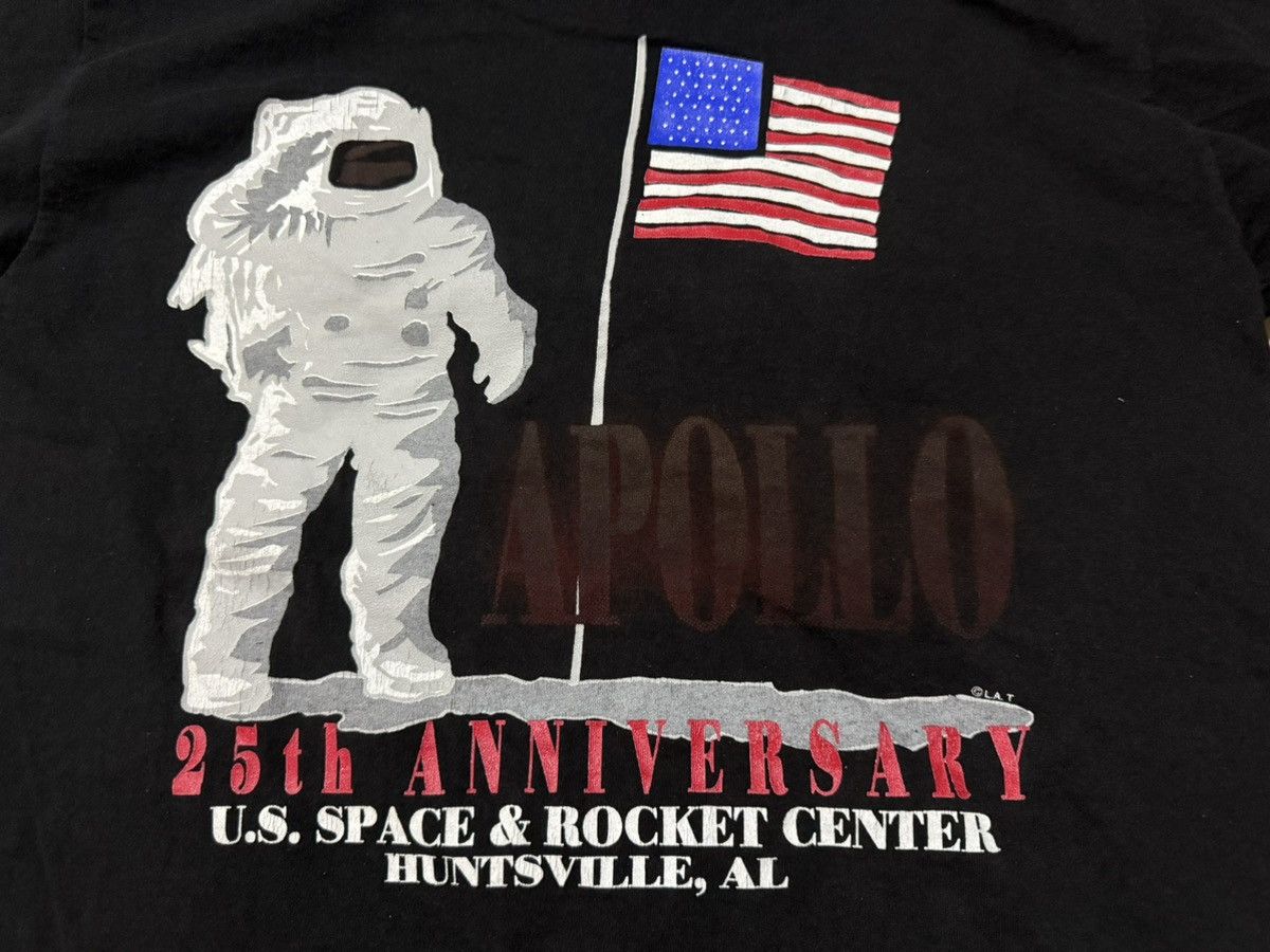 Vintage Vintage 90s US Space&Rocket Center T Shirt Size US L / EU 52-54 / 3 - 2 Thumbnail