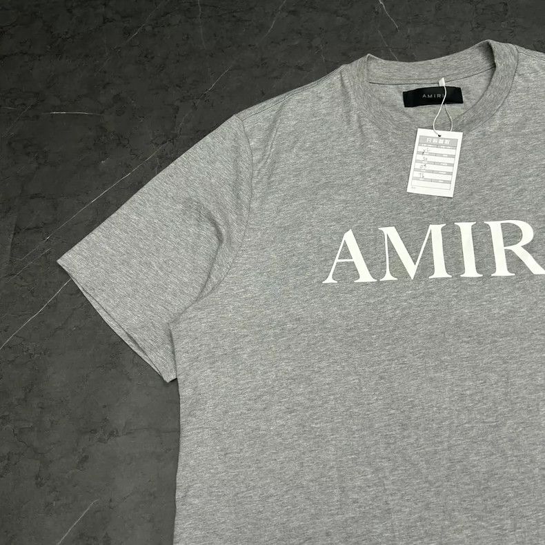 Amiri Amiri Front Letter Logo Short Sleeve T-Shirt Size US XL / EU 56 / 4 - 7 Thumbnail