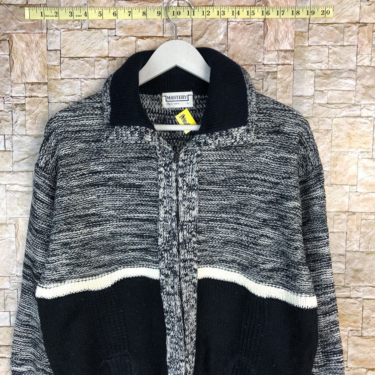 Homespun Knitwear Mastery Grey sweater Knitwear vintage #A1057 Size US L / EU 52-54 / 3 - 5 Thumbnail