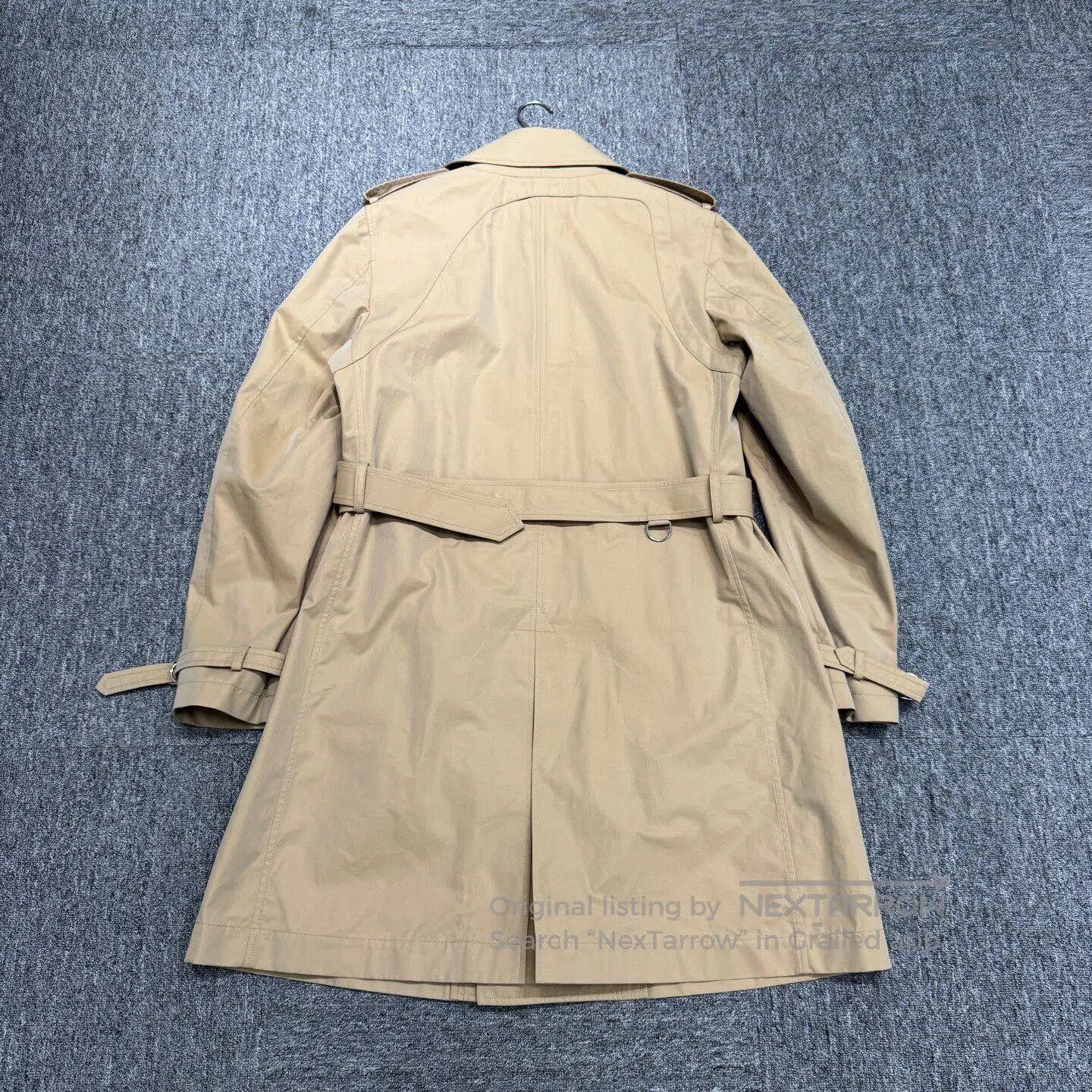 Alexander McQueen ALEXANDER MCQUEEN Khaki trench coat| Size US XL / EU 56 / 4 - 2 Thumbnail