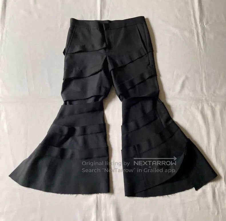 Comme des Garcons Comme des Garcons size S Spiral Polyester Trousers Size 23" - 2 Thumbnail