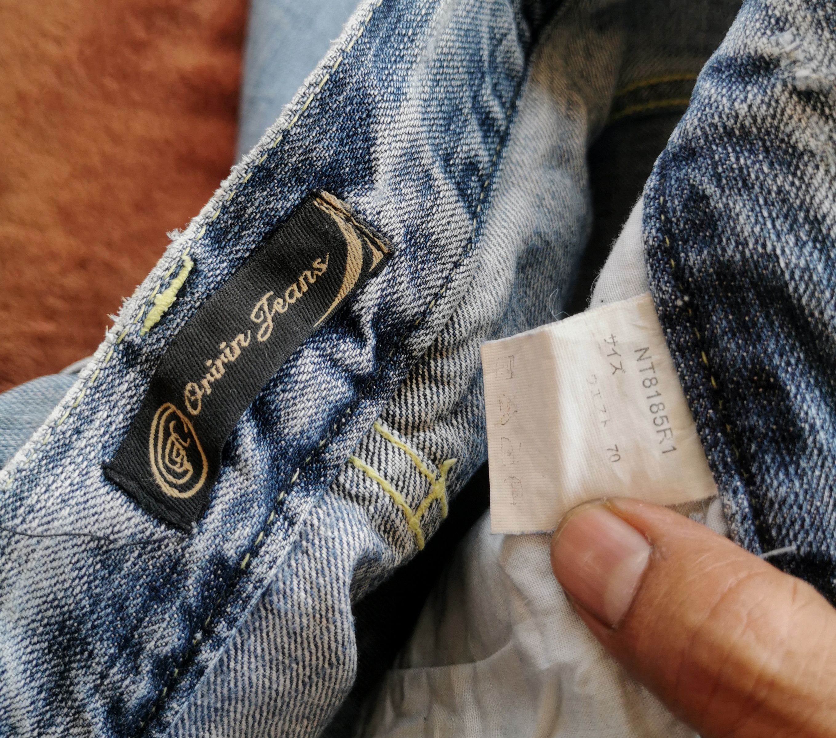 A1923 Oririns Bootcuts Distressed Jeans Size 32''x31'' Size US 32 / EU 48 - 5 Thumbnail