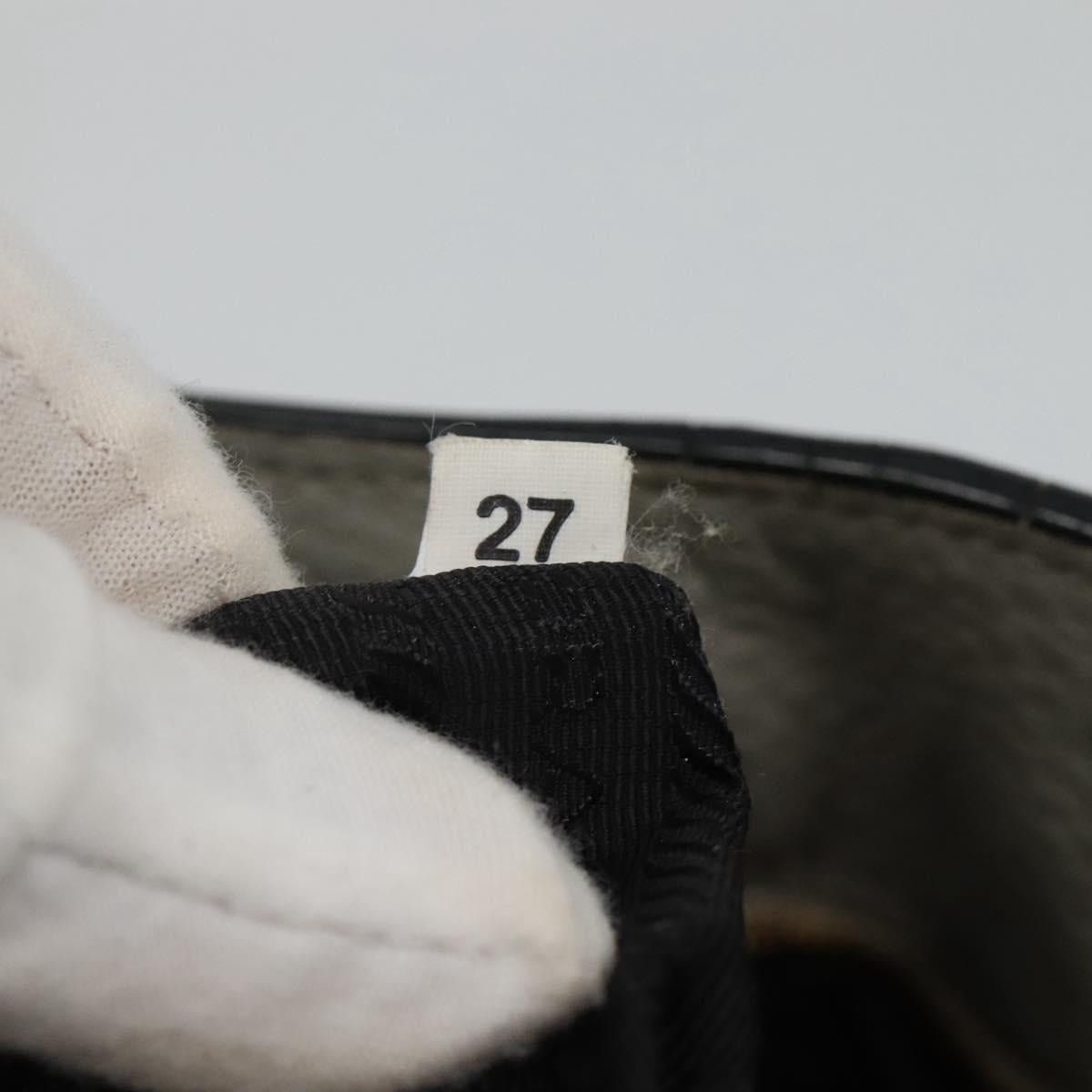 Prada PRADA Hand Bag Leather Gray Size ONE SIZE - 11 Thumbnail