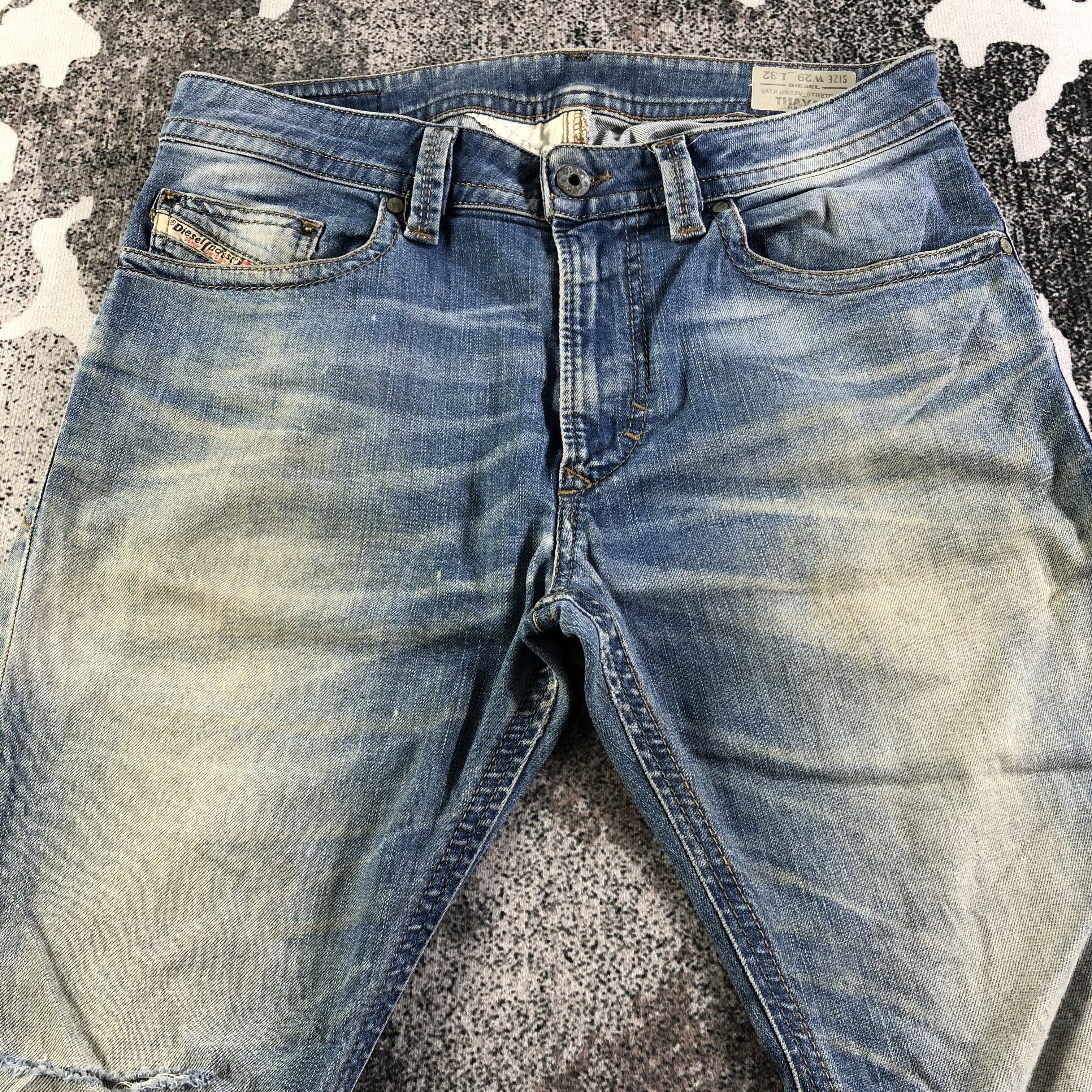 Diesel Diesel Jeans Ripped Skinny Denim KJ2459 Size US 29 - 3 Thumbnail
