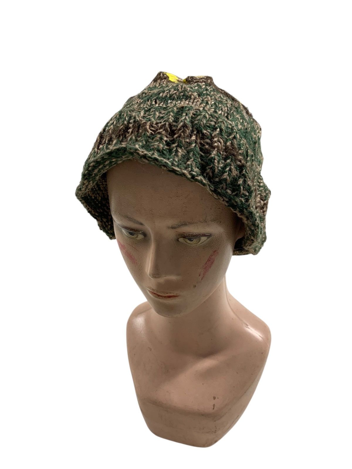 Kapital Crochet knitted beanie hats rare Size ONE SIZE - 1 Thumbnail