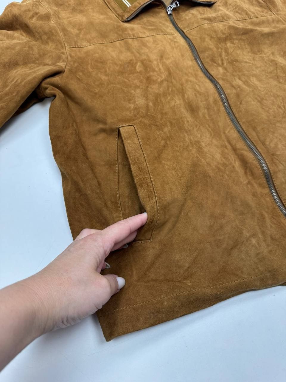 Vera Pelle Vera Pelle Vintage Tan Leather Zip Jacket Men Size US M / EU 48-50 / 2 - 5 Thumbnail