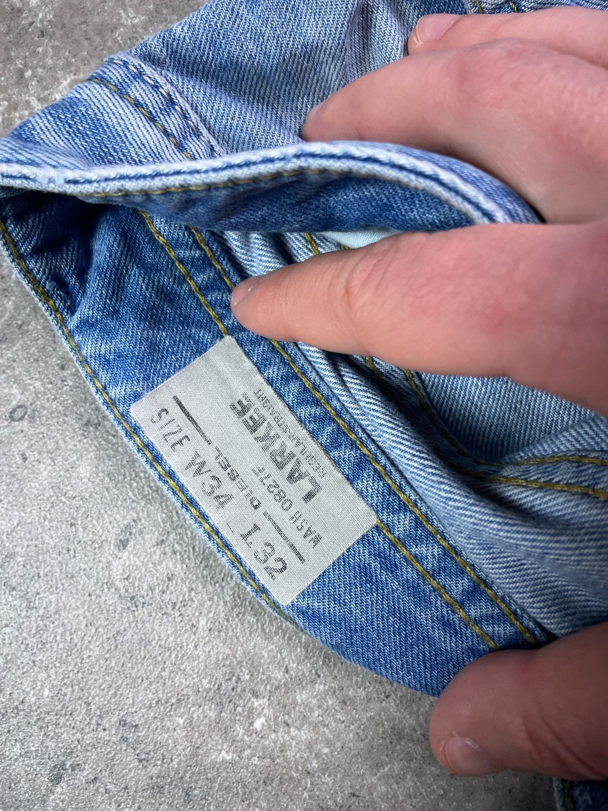 Diesel × Vintage Vintage Y2K diesel denim jeans pants Size US 34 / EU 50 - 3 Thumbnail