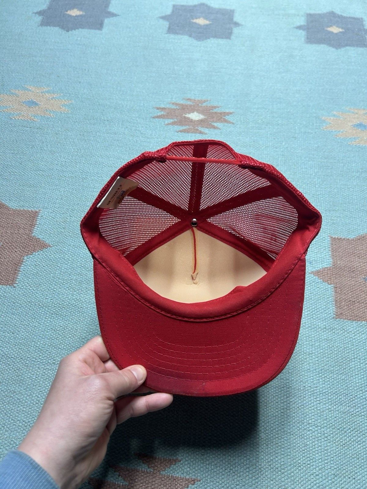 Vintage Vintage trucker hat Haddix Lumber red Michigan snapback Size ONE SIZE - 5 Thumbnail