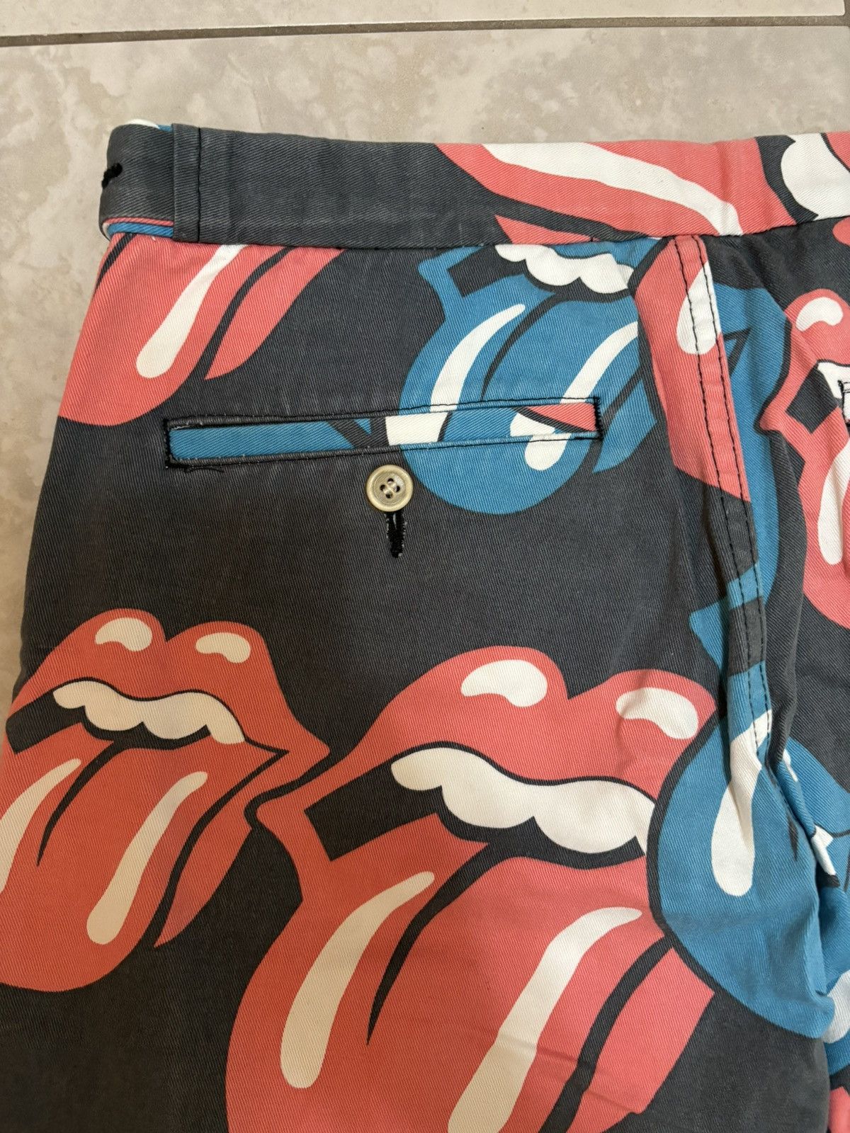 Comme des Garcons Rare Comme Des Garcons Homme SS 2006 Rolling Stones pants Size US 32 / EU 48 - 14 Thumbnail