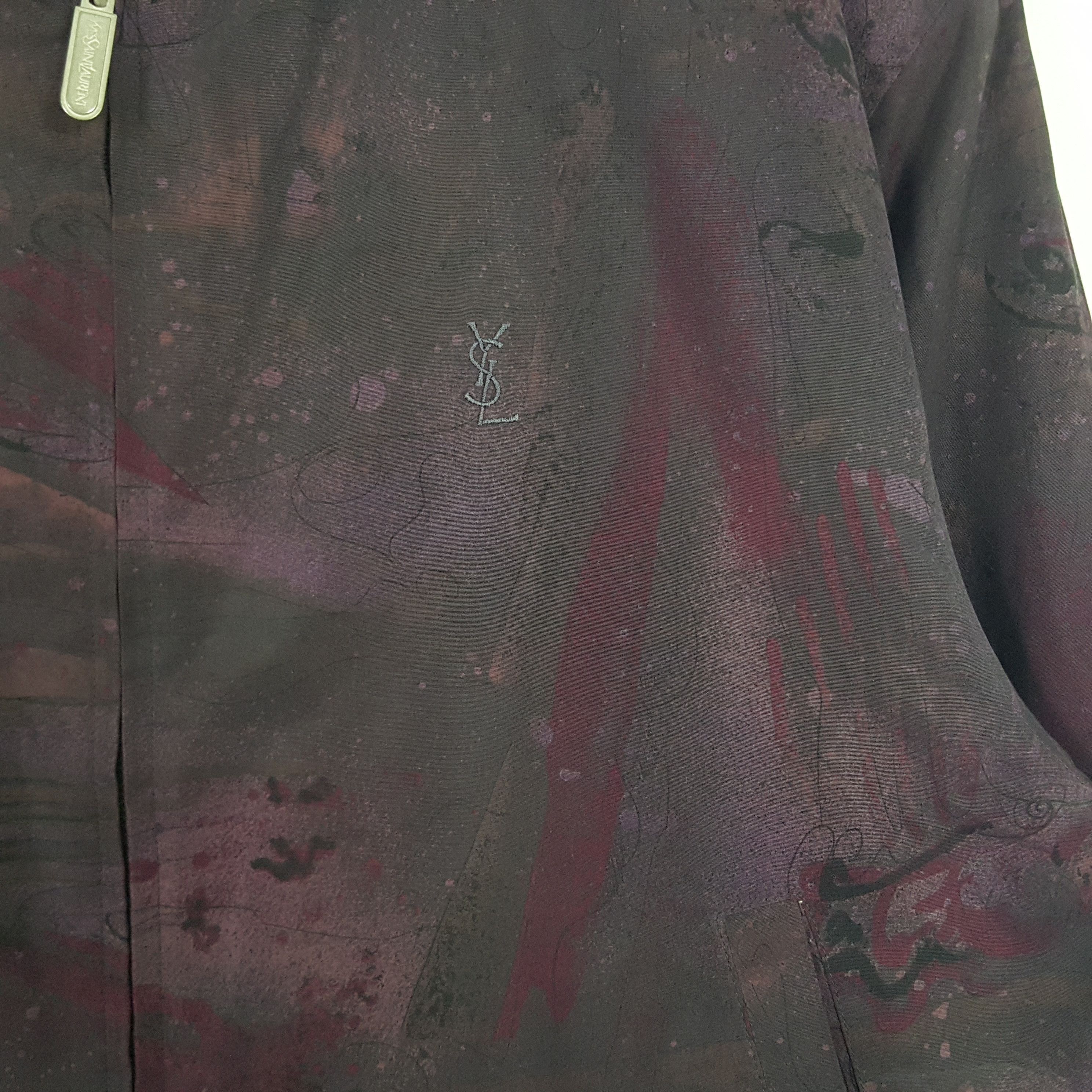 Vintage × Yves Saint Laurent Vintage Yves Saint Laurent Italian Brand Reversible Jacket Size US L / EU 52-54 / 3 - 2 Thumbnail