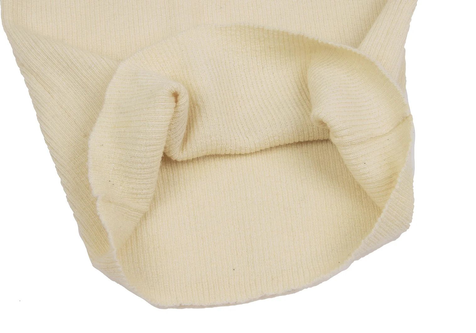 Jean Paul Gaultier Wool Ribbed Knit Sweater in Cream Size 48 Size US M / EU 48-50 / 2 - 10 Thumbnail