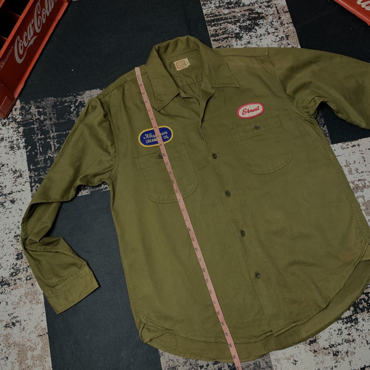 Toyo Enterprises Vintage Sugar Cane Work Shirt Size US L / EU 52-54 / 3 - 12 Thumbnail