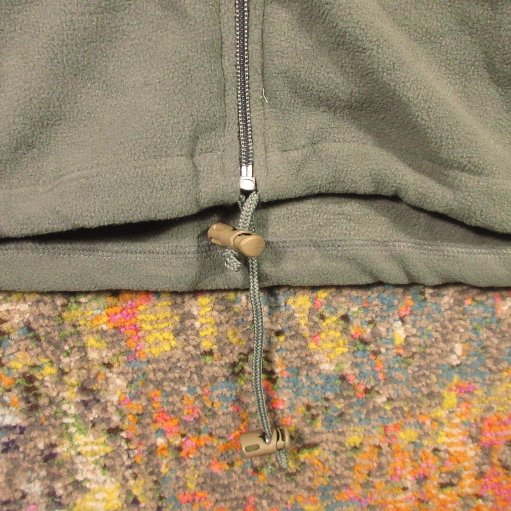 Vintage TRU-SPEC Jacket Full Zip Microfleece Liner XL Foliage Green Military Outdoor Mens Size US XL / EU 56 / 4 - 7 Thumbnail