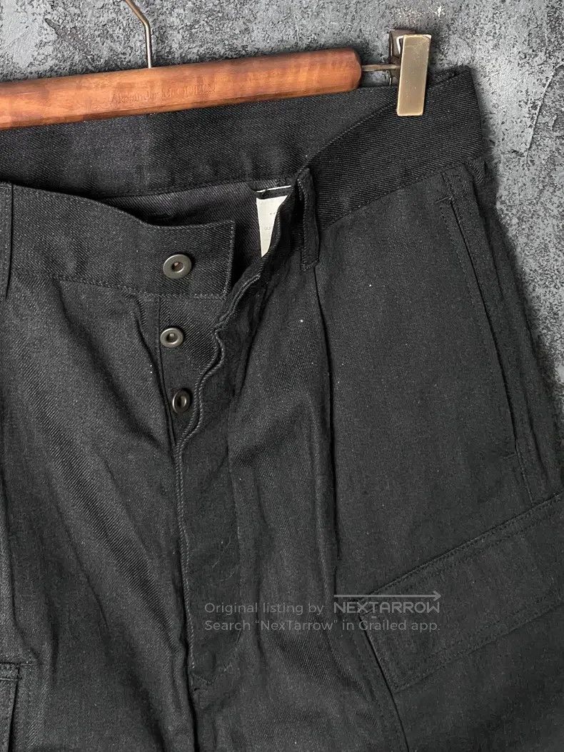 Rick Owens Rick Owens Black cotton denim shorts Size US 31 - 4 Thumbnail