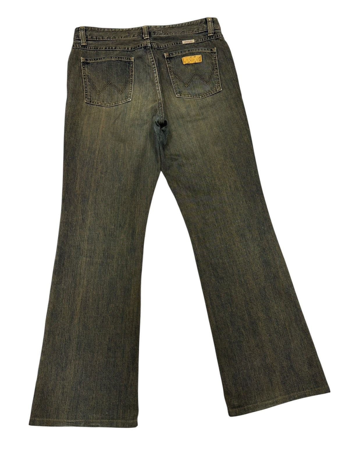 Kapital Flare Jeans Earthy Mud Wash Wrangler Rusty Denim Jeans Size US 32 / EU 48 - 4 Thumbnail