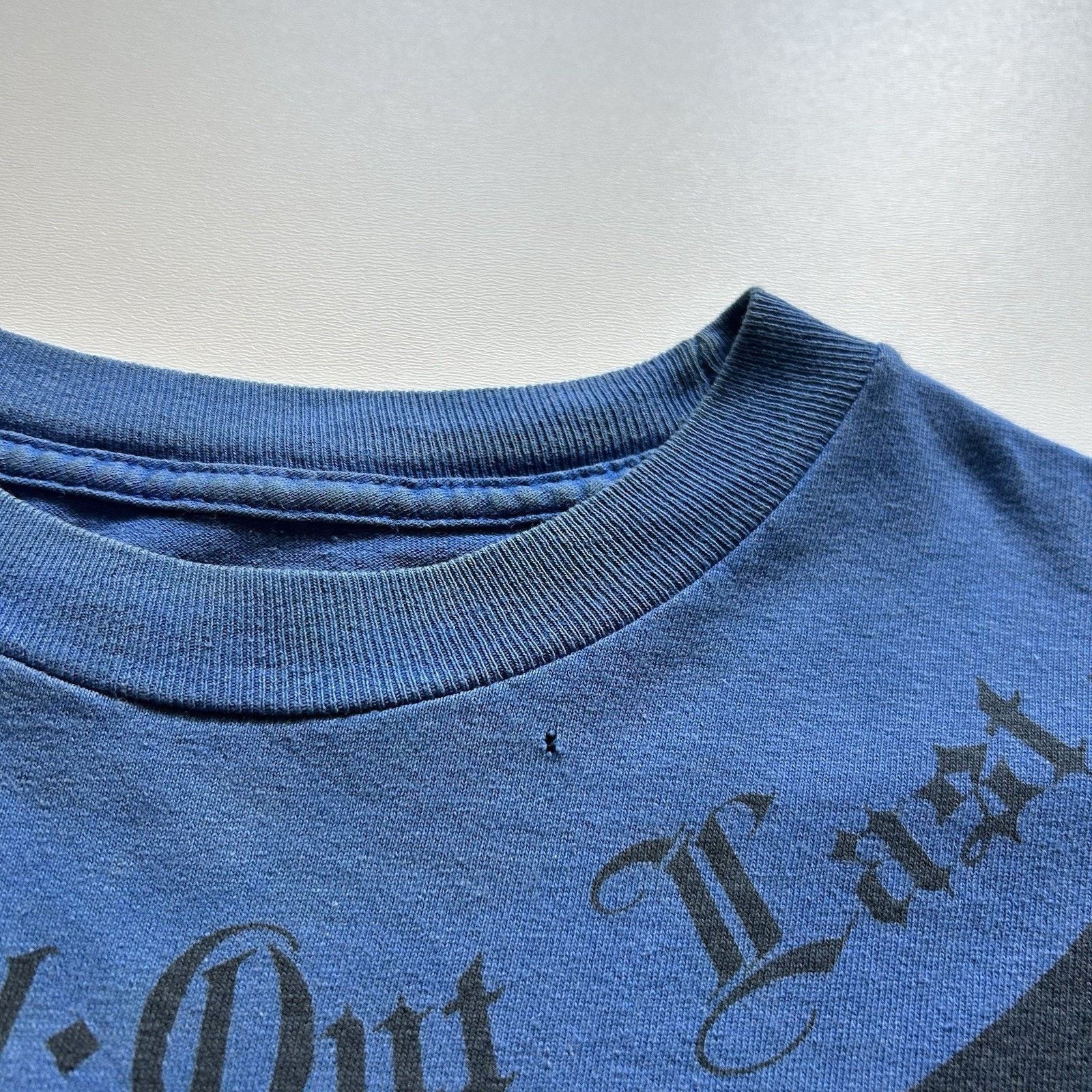 Tapout Vintage TAPOUT MPS T Shirt Y2K MMA Promo Medium Faded Blue Size US M / EU 48-50 / 2 - 4 Thumbnail