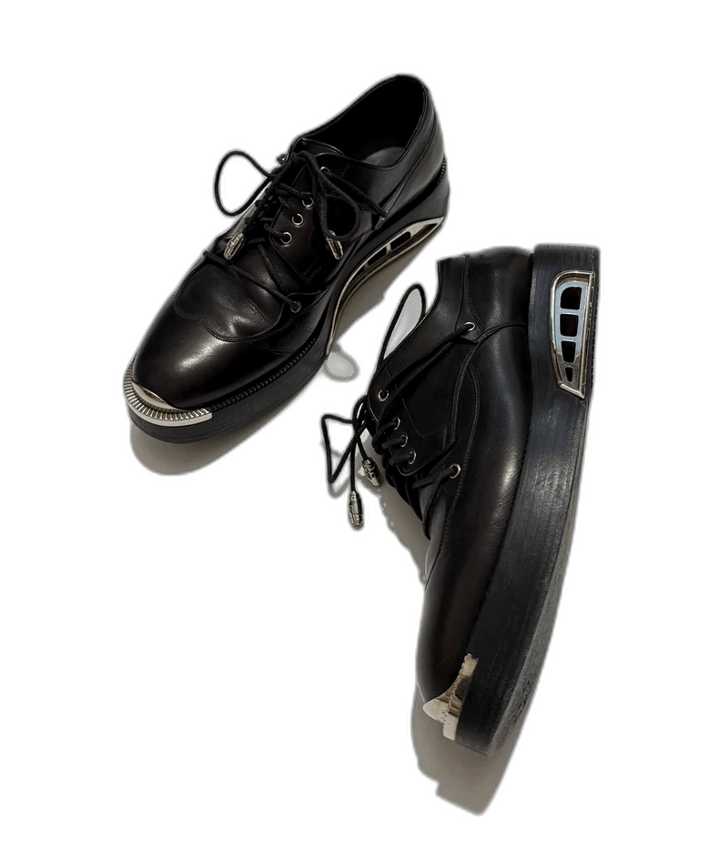 Dior Dior Iron Head ' Broken Leather Shoes-2506 Size US 9.5 / EU 42-43 - 1 Thumbnail