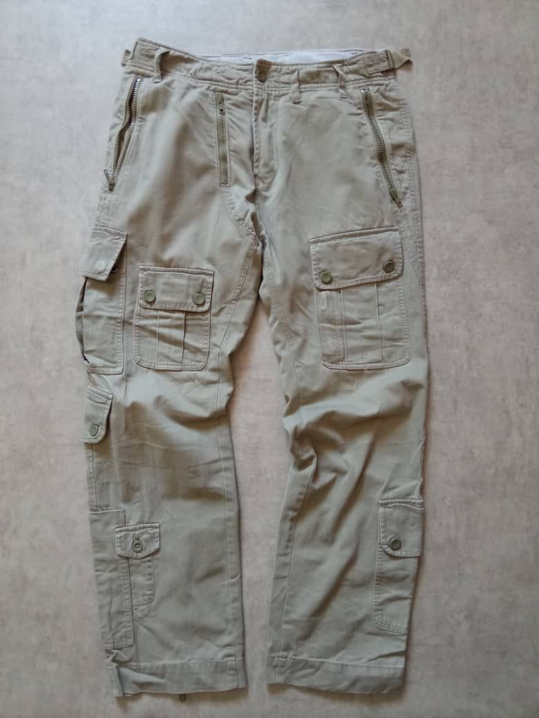 Diesel × Japanese Brand Vintage Diesel multi pocket cargo pants Japan style Y2K Size US 30 / EU 46 - 1 Thumbnail