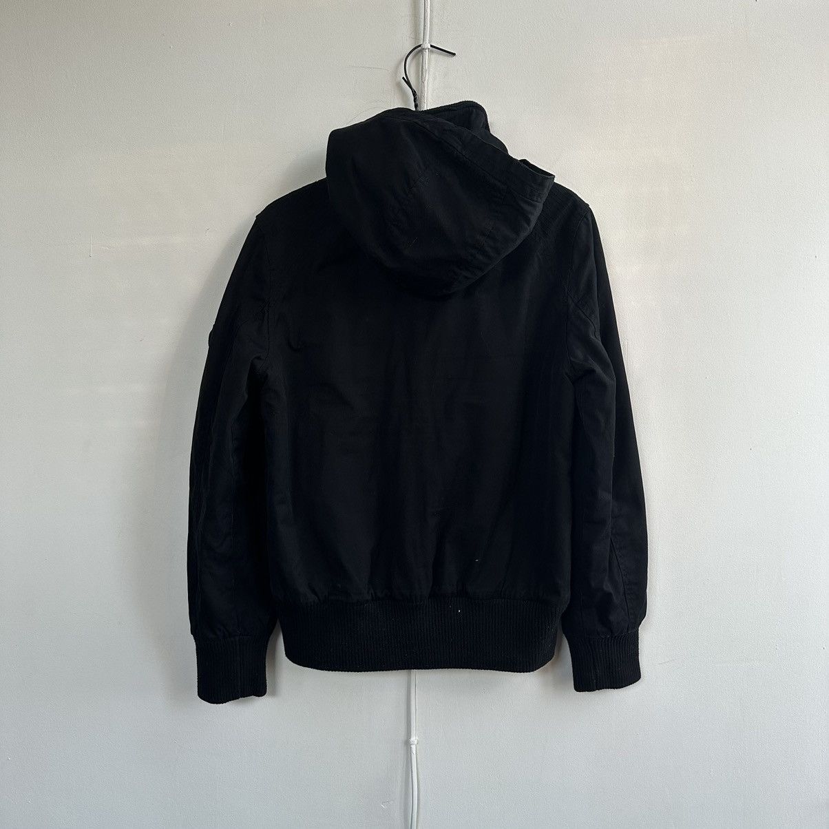 Japanese Brand Y2K H&M Crop Bomber High Zip Neck Jacket Japanese Style 00s Size XS / US 0-2 / IT 36-38 - 8 Thumbnail