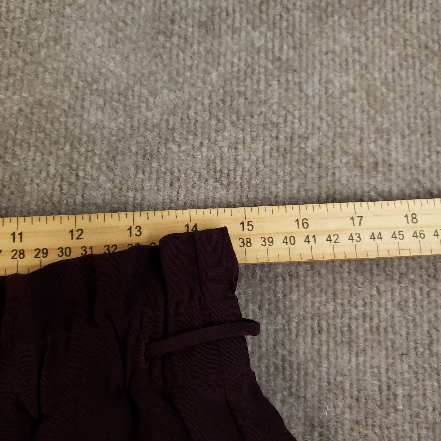 Eileen Fisher Eileen Fisher Straight Pants Womens Small Purple Elastic Waist Ankle Slim Fit Size 28" / US 6 / IT 42 - 6 Thumbnail