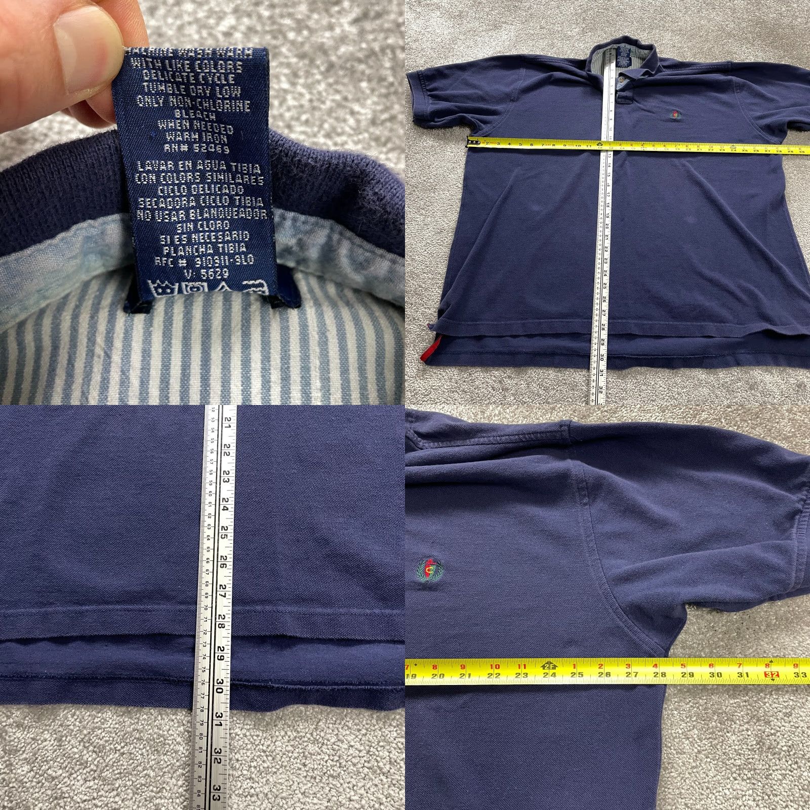 Catalina VINTAGE? No— Catalina Polo Shirt Mens 2XL Naby Blue Short Sleeve Cotton Active Golf Casual Shirt Adult 2XL Blue Polo Catalina Regular Mens Size US XXL / EU 58 / 5 - 8 Thumbnail