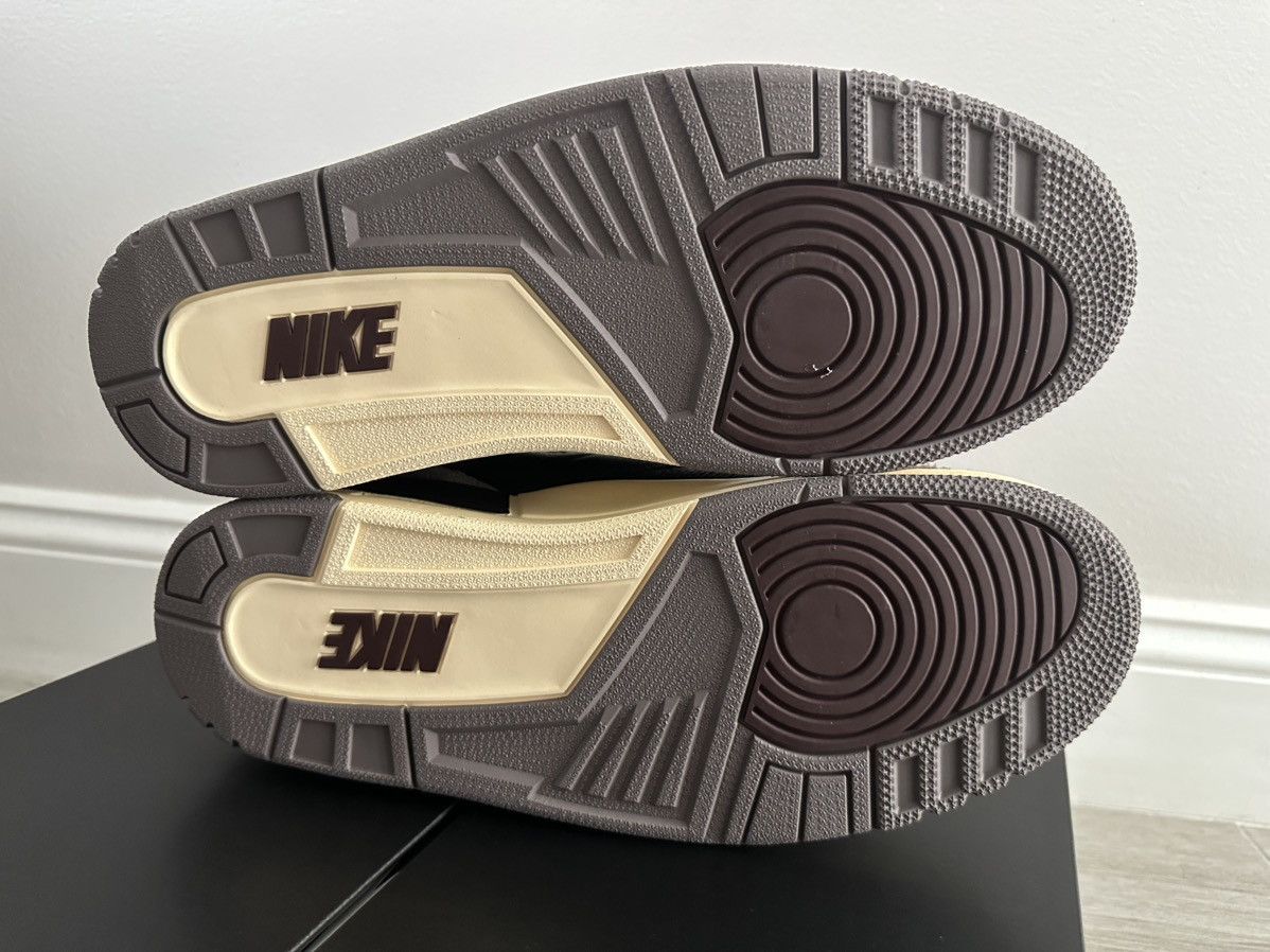 A Ma Maniere × Jordan Brand A Ma Maniere Jordan 3 Black Pewter Violet Ore Sz 13.5 W 12 M Size US 12 / EU 45 - 7 Thumbnail