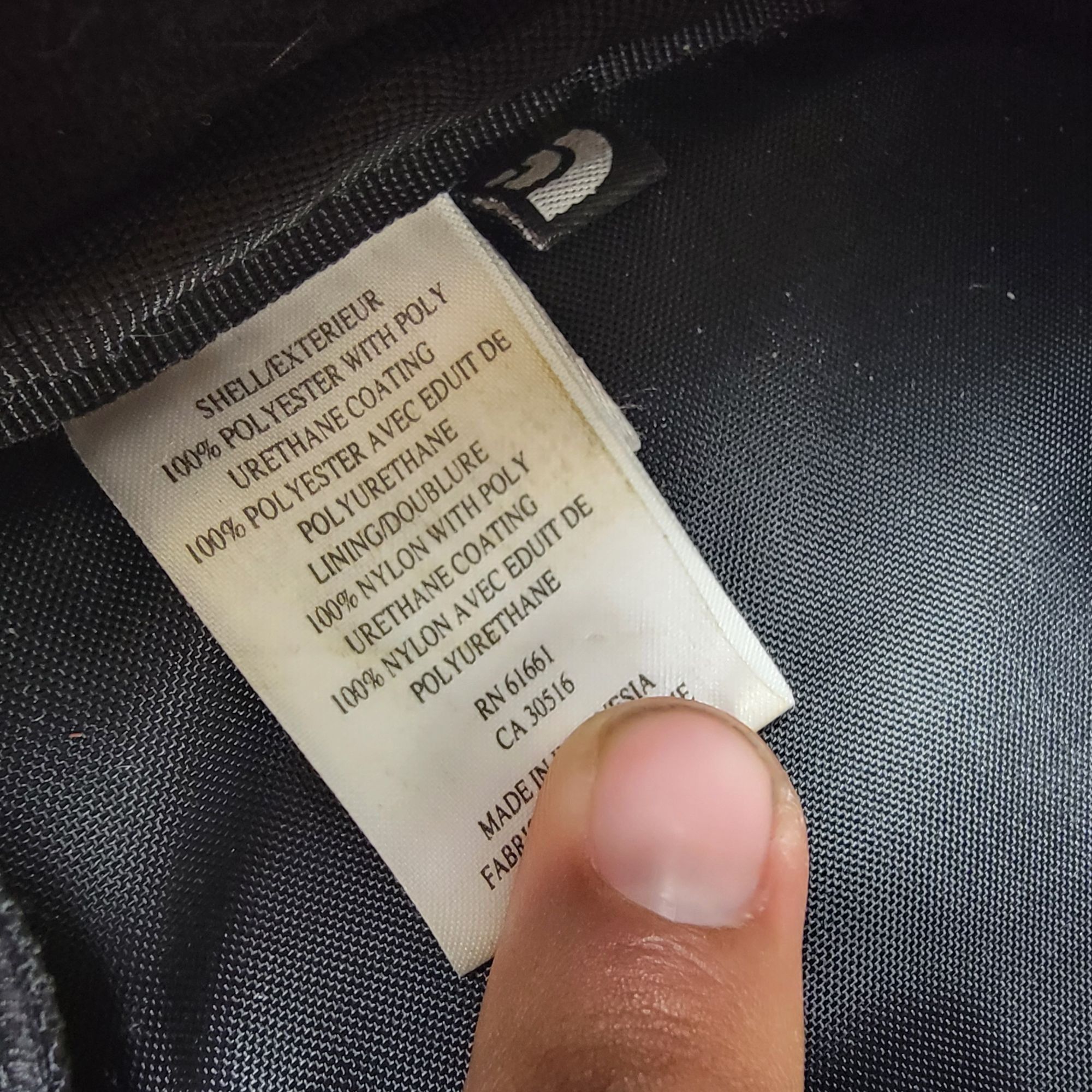 The North Face The North Face Black Gray Travel Tools Messenger Bag Mechani Size ONE SIZE - 6 Thumbnail