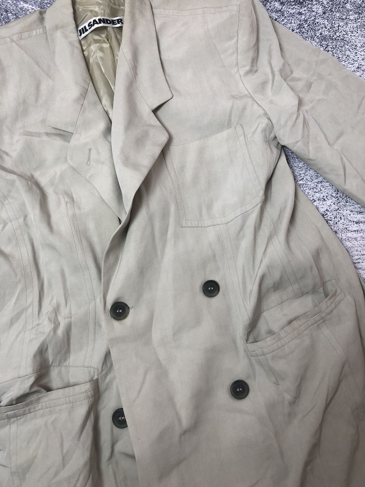 Jil Sander Coats women’s Jil Sandr y2k vintage usa casual ykk Size L / US 10 / IT 46 - 4 Thumbnail